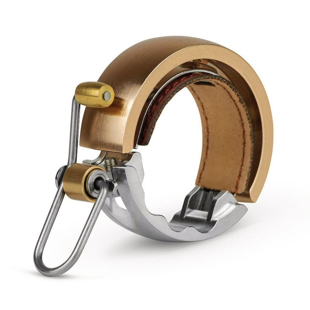 Knog Fahrradklingel Knog Oi Luxe Large brass, 23.8-31.8mm