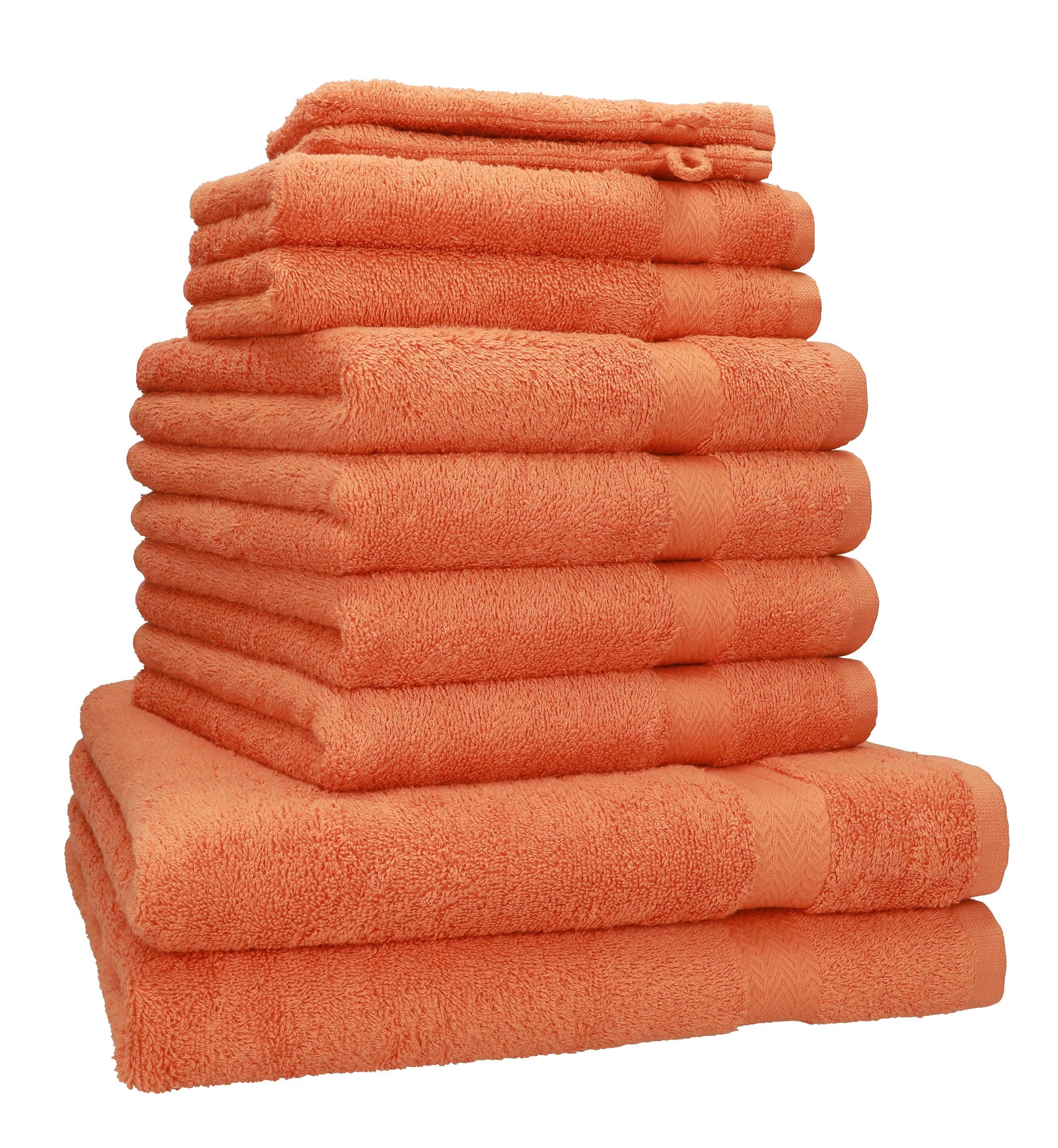 Betz Handtücher 10-teiliges Handtuch Set Premium, 100% Baumwolle (10-St), 4 Handtücher 50x100 cm, 2 Duschtücher 70x140 cm, 2 Gästetücher 30x50