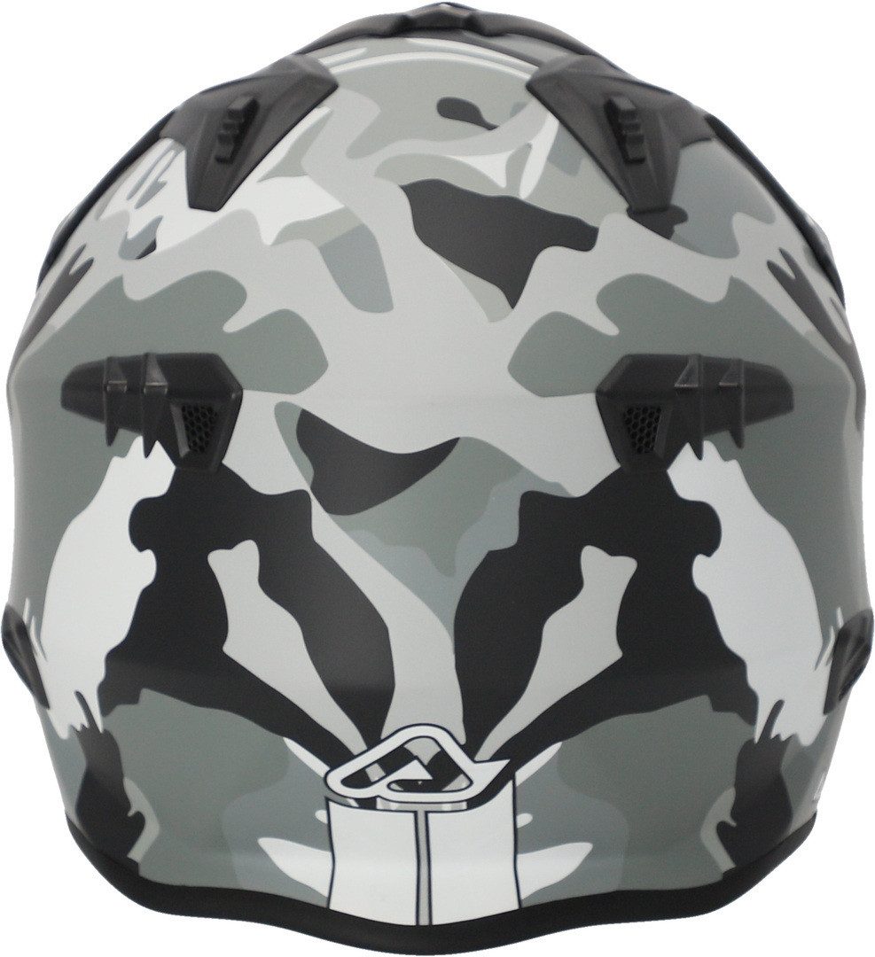 Acerbis Motorradhelm Aria 2023 Camo Jethelm, integriertes Sonnenvisier