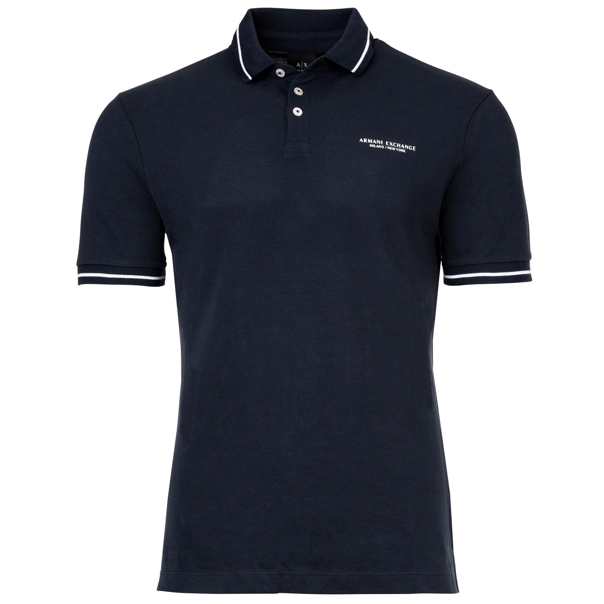 ARMANI EXCHANGE Poloshirt Herren Poloshirt Baumwolle günstig online kaufen