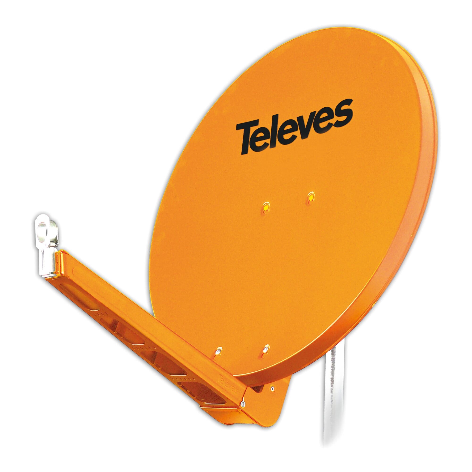 Televes Televes Alu-Reflektor 75x85cm, orange QSD 75-O SAT-Kabel