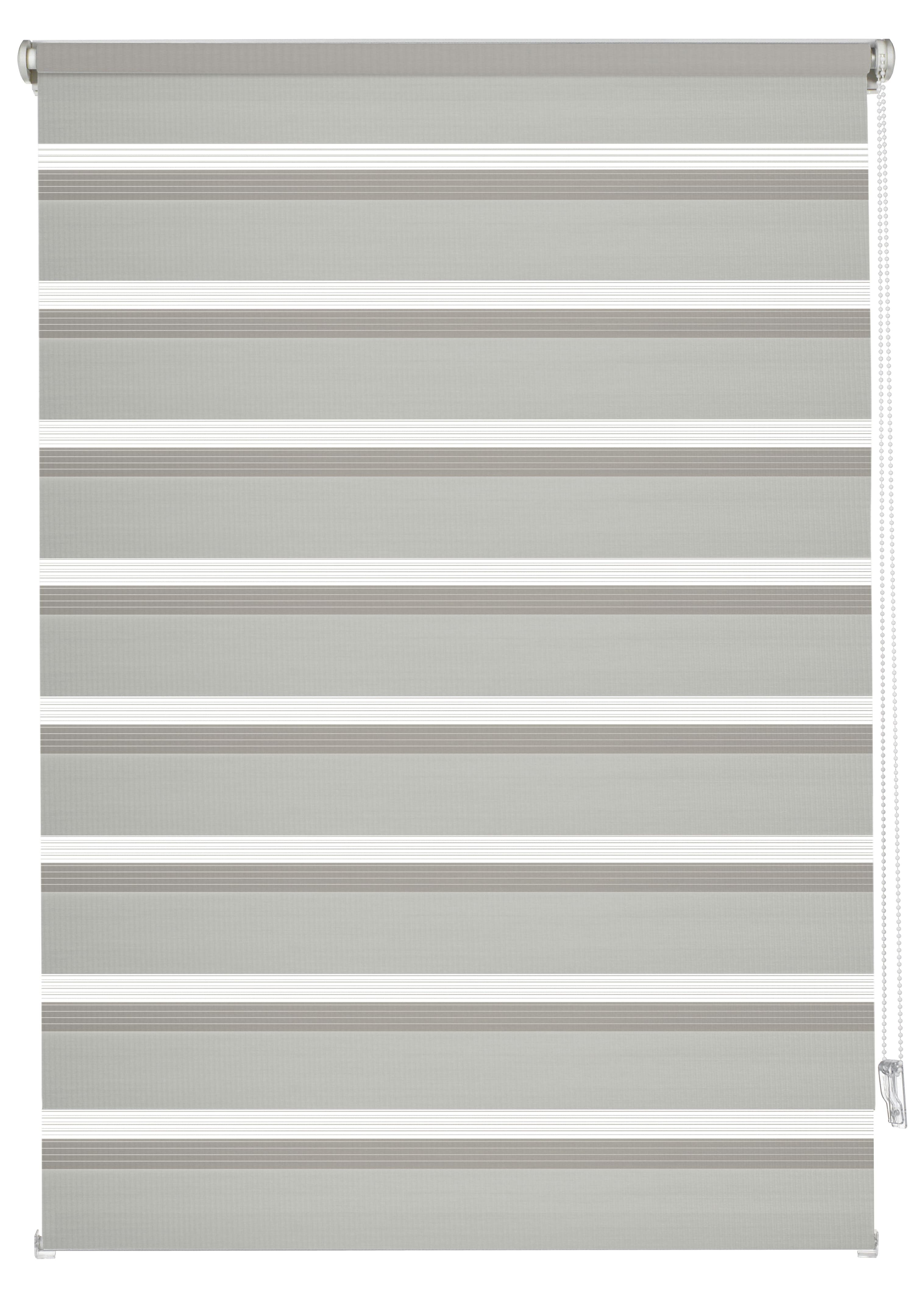 Doppelrollo Gardinia, Easyfix doppelrollo grau 90x220, 90 x 220 cm