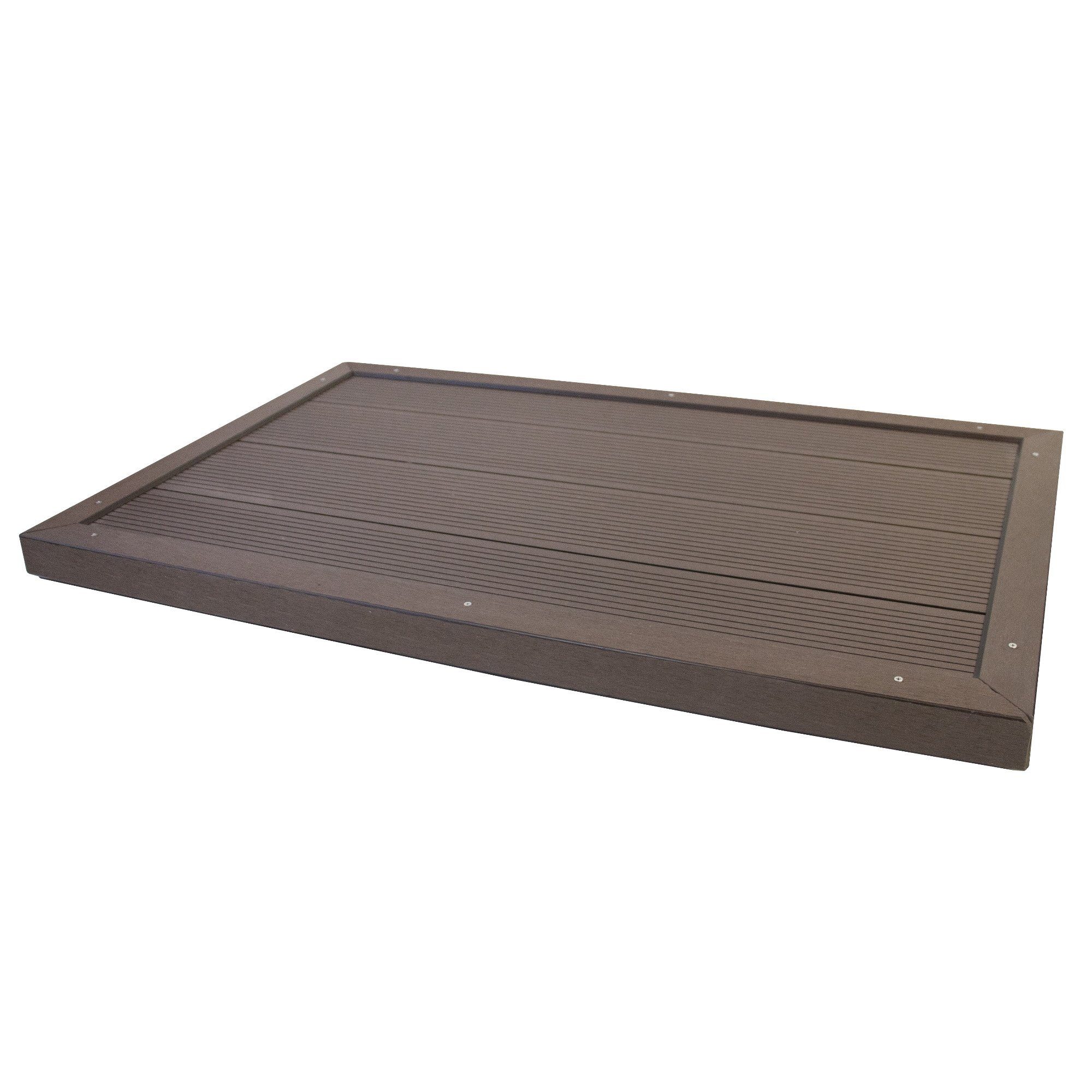 SUMMER FUN Solardusche Summer Fun Bodenplatte für Gartenduschen (Komplett-Set)