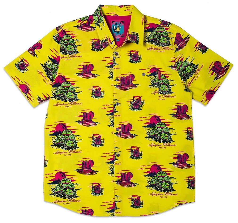 Sullen Clothing Kurzarmhemd Peyote Pardy Hawaii Strand Party Shirt