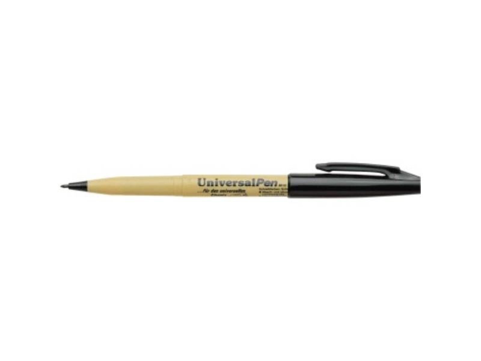 UniversalPen Permanentmarker schwarz 1mm Pentel M10U Permanentmarker PENTEL PENTEL M10U-A