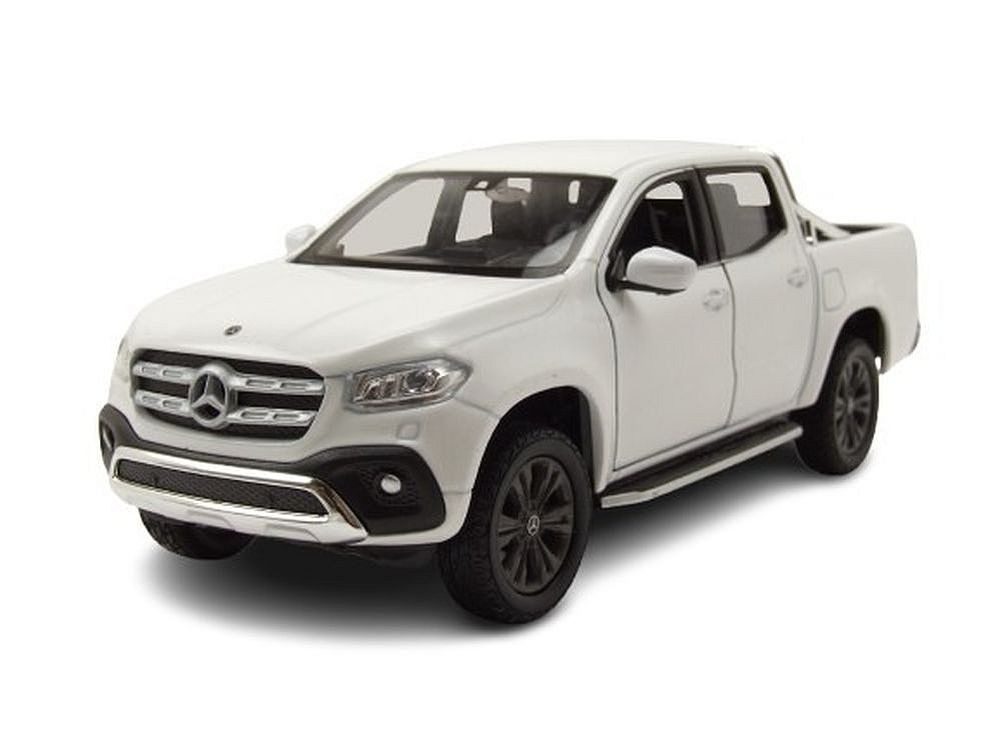 Welly Modellauto Mercedes X-Klasse 2018 weiß, Maßstab 1:24