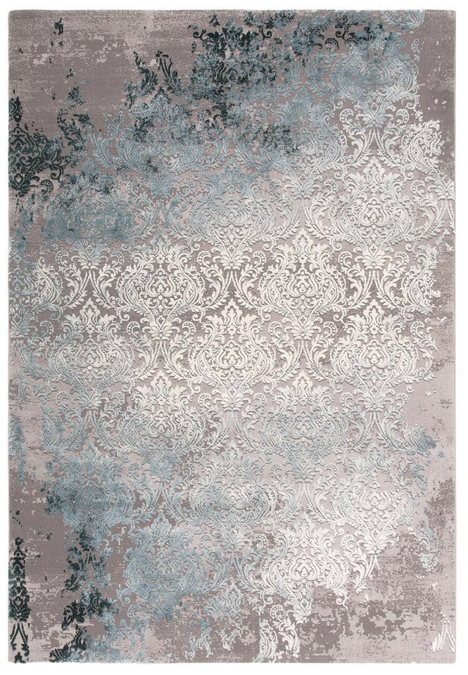 Teppich »Alisa«, Leonique, rechteckig, Höhe 12 mm, Hoch-Tief-Effekt, Vintage, Wohnzimmer-HomeTrends