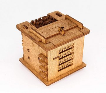 iDventure Spiel, Puzzlebox Cluebox - Schrödinger's Katze - interaktive Box mit Rätseln