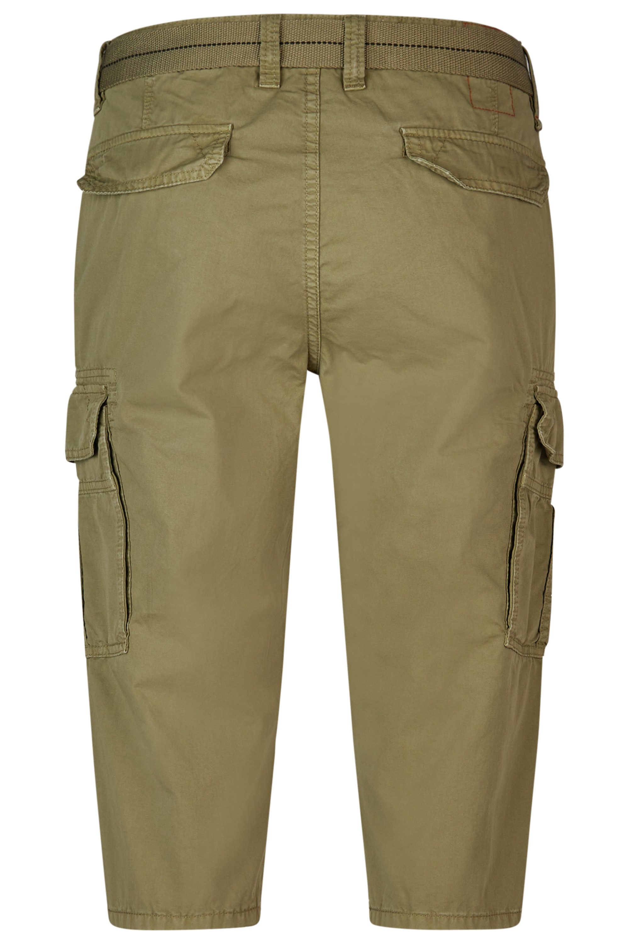 Hattric Bermudas Worker Capri mit Gürtel