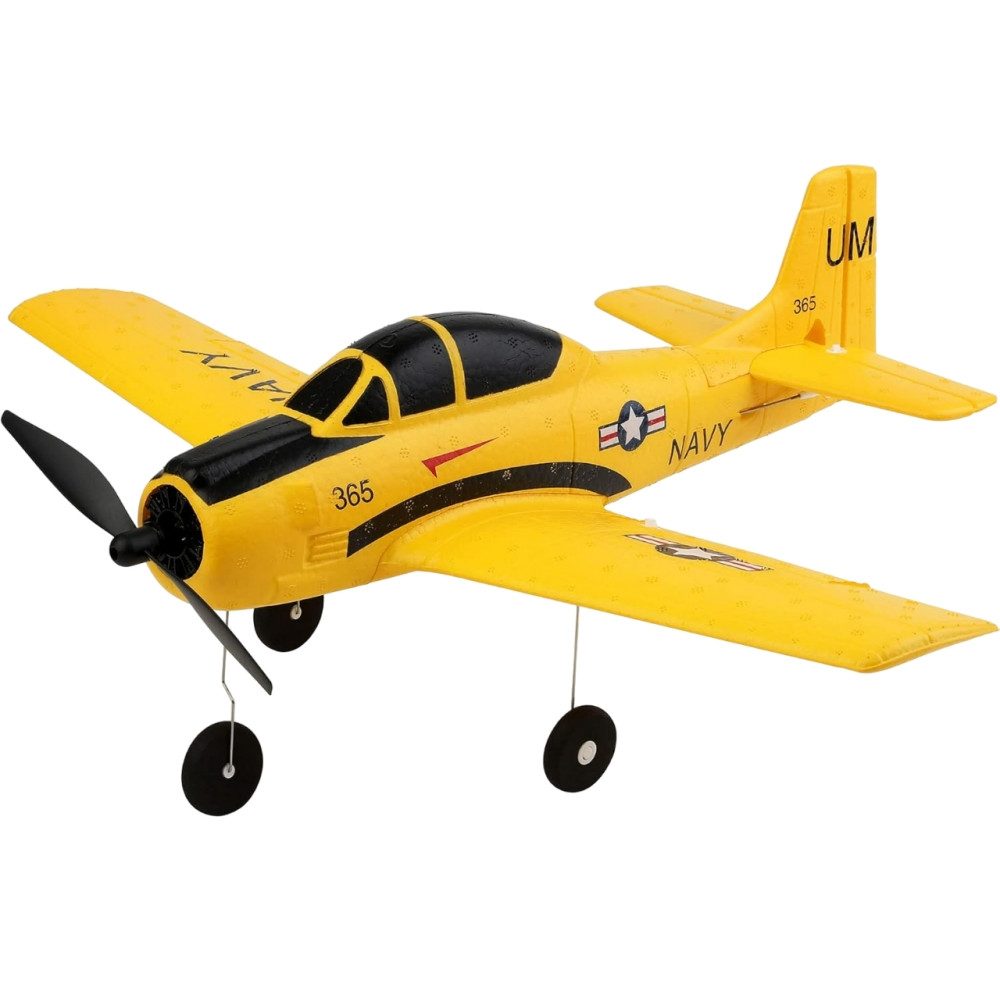 Amewi RC-Flugzeug 24112 AMX Flight T28 - Trainingsflugzeug - gelb