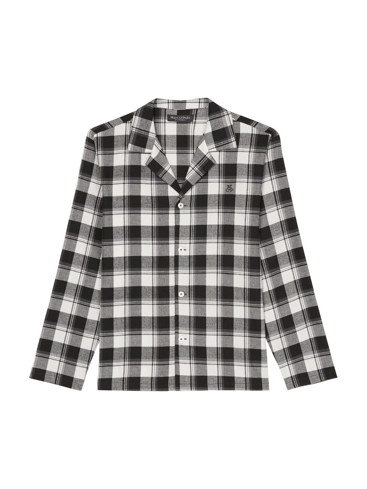 Marc O'Polo Longsleeve Homey Flanell unterhemd günstig online kaufen