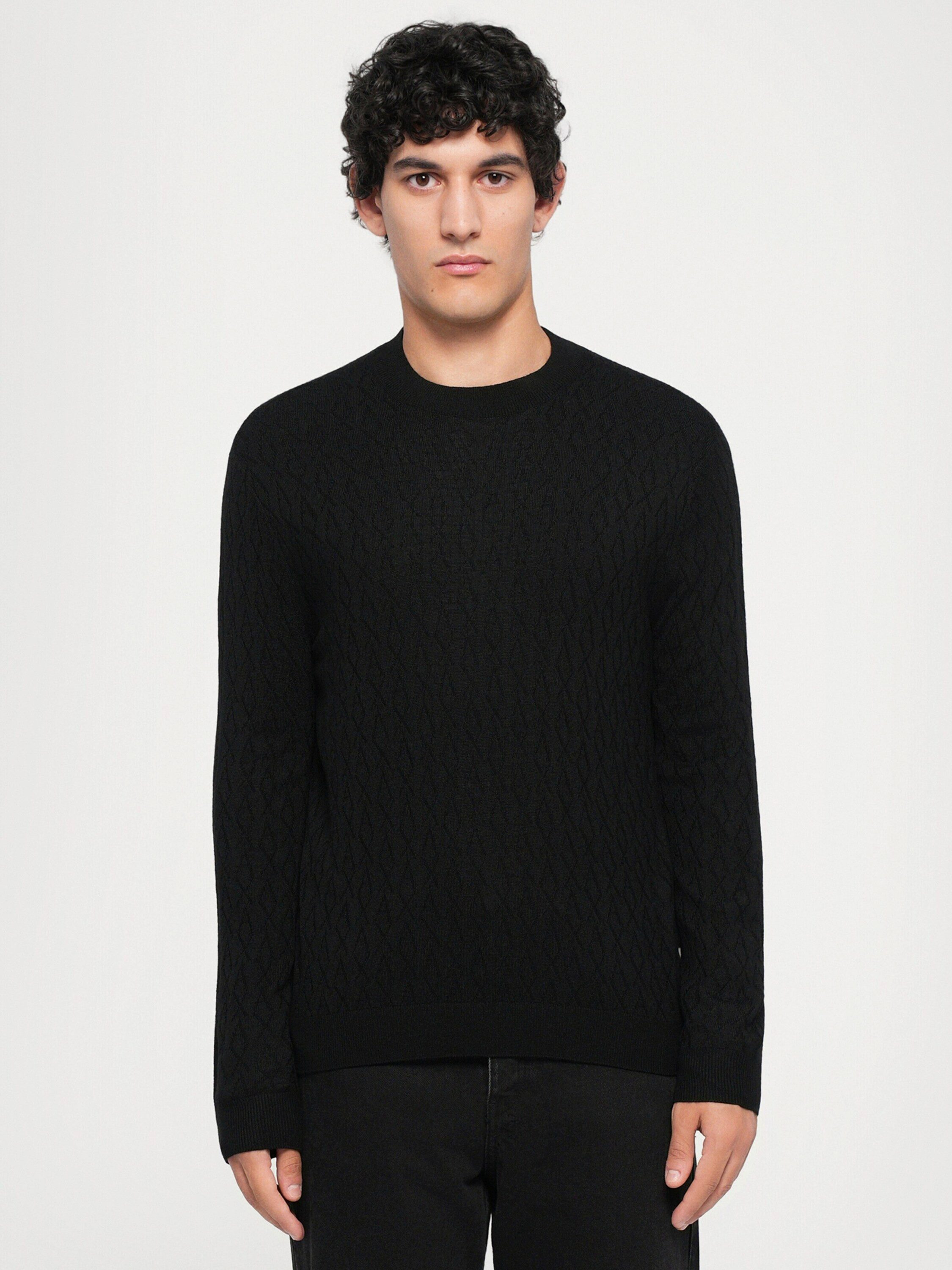 ARMANI EXCHANGE Rundhalspullover (1-tlg)