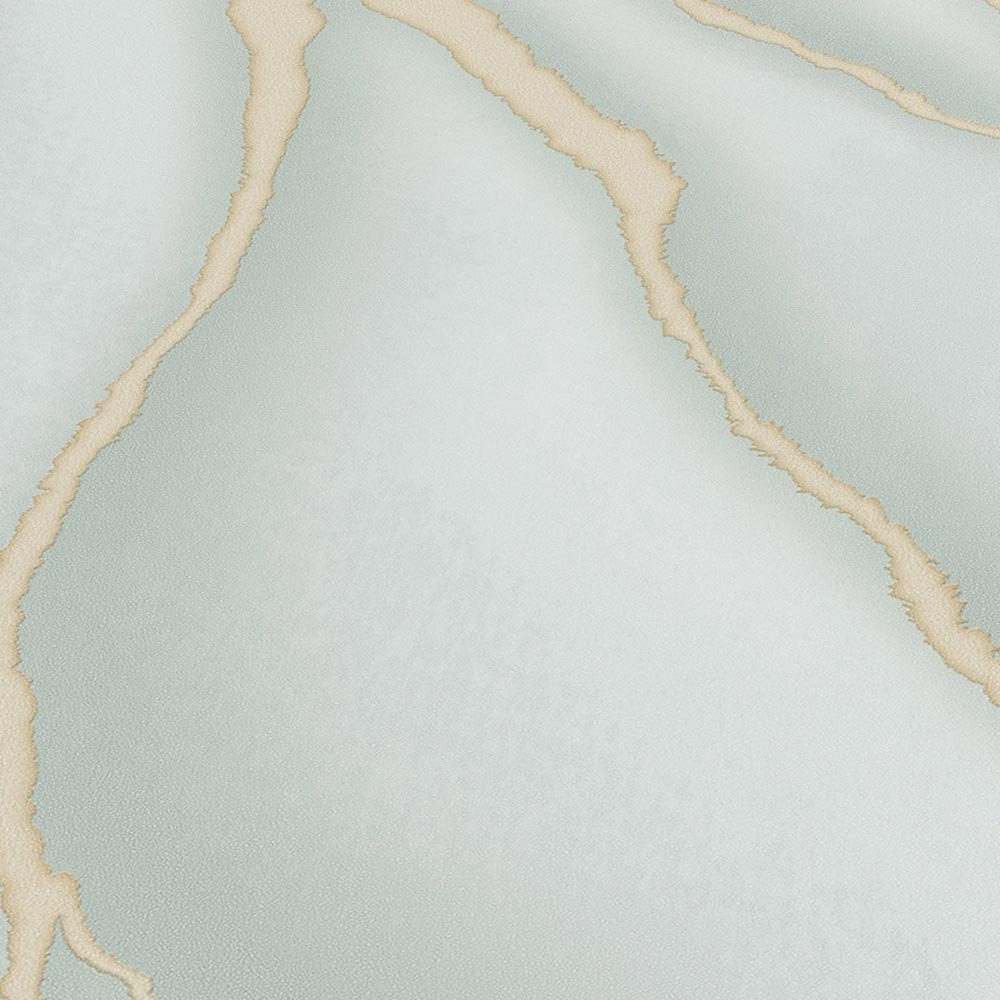 Erismann Vliestapete 3D-Effekt Risse Grün Beige Elle Decoration 10345-07