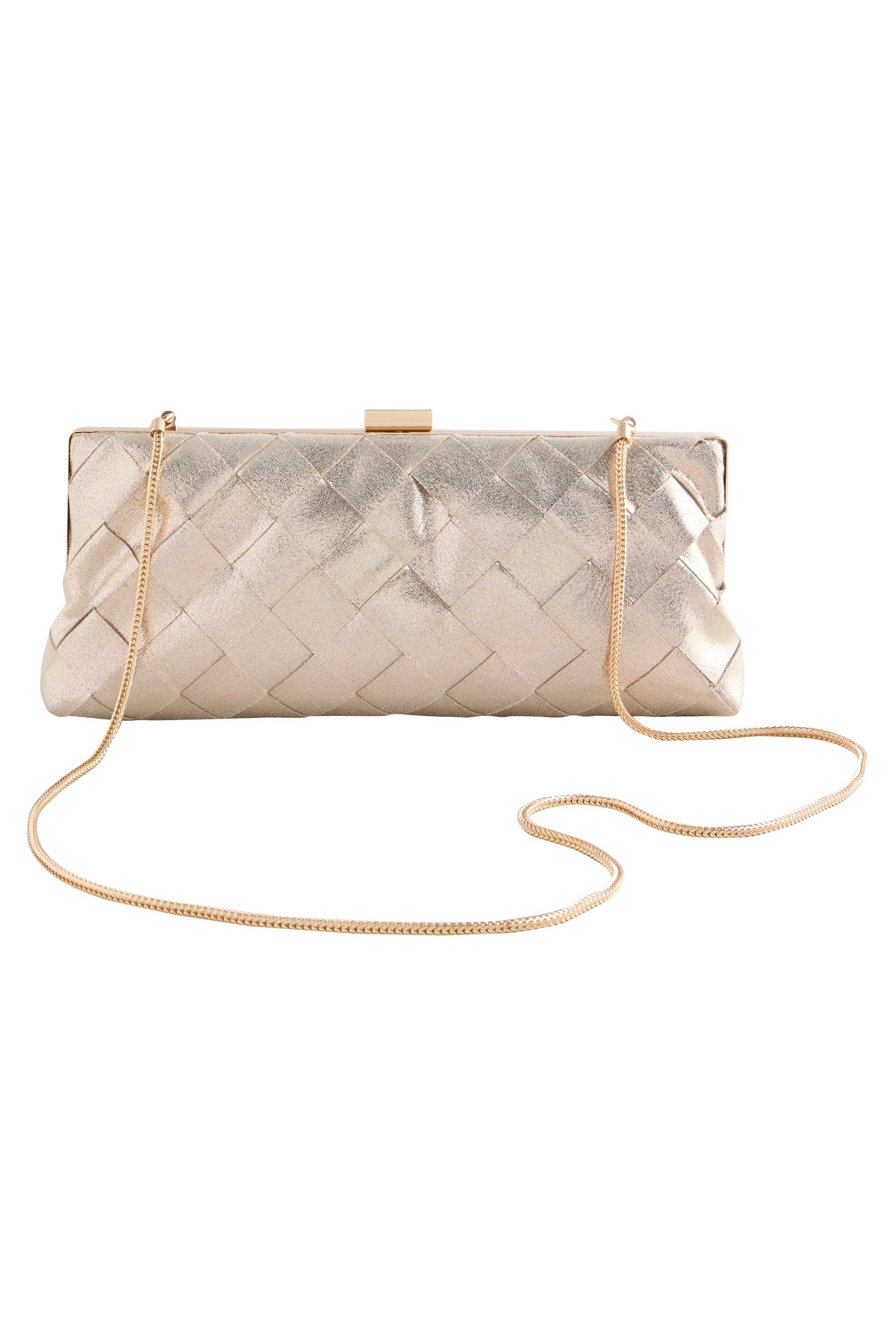 Next Clutch Clutch-Bag mit Webstruktur (1-tlg)