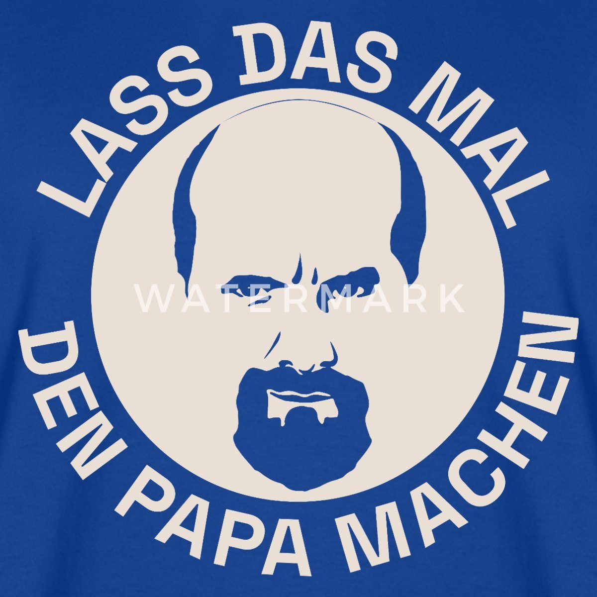 Spreadshirt T-Shirt Stromberg Lass Das Mal Den Papa Machen Relaxed Fit Unis günstig online kaufen