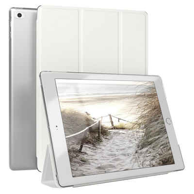 EAZY CASE Tablet-Hülle Smart Case für iPad 5./6. Generation & Air 1/Air 2 9,7 Zoll, Schutzhülle mit Sleep Wake Up Funktion Smartcase verstellbar Etui Weiß