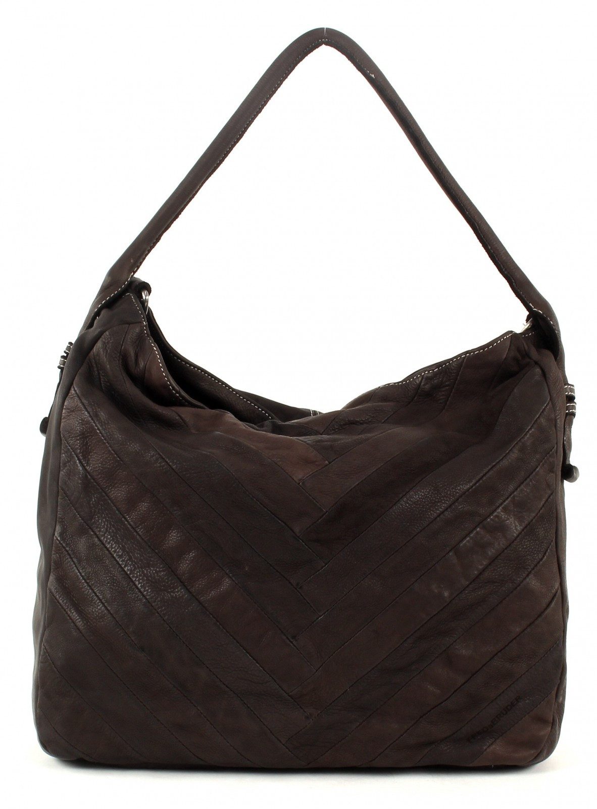 FREDsBRUDER Schultertasche V Vintage Vivid Shoulder Bag, aus echtem Rindsleder