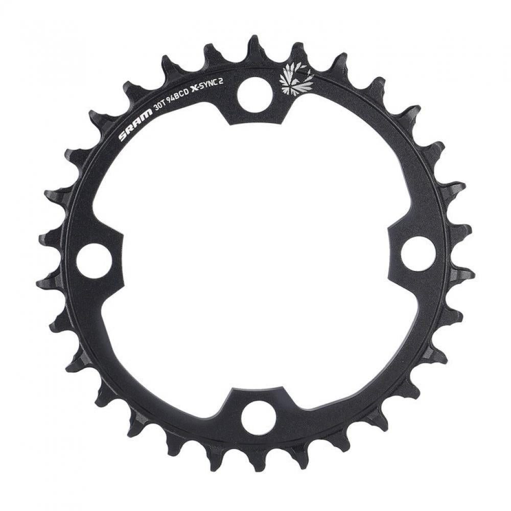 SRAM Fahrradketten SRAM X-Sync Kettenblatt E-MTB 94 BCD 30T - Stahl, 64 g, schwarz