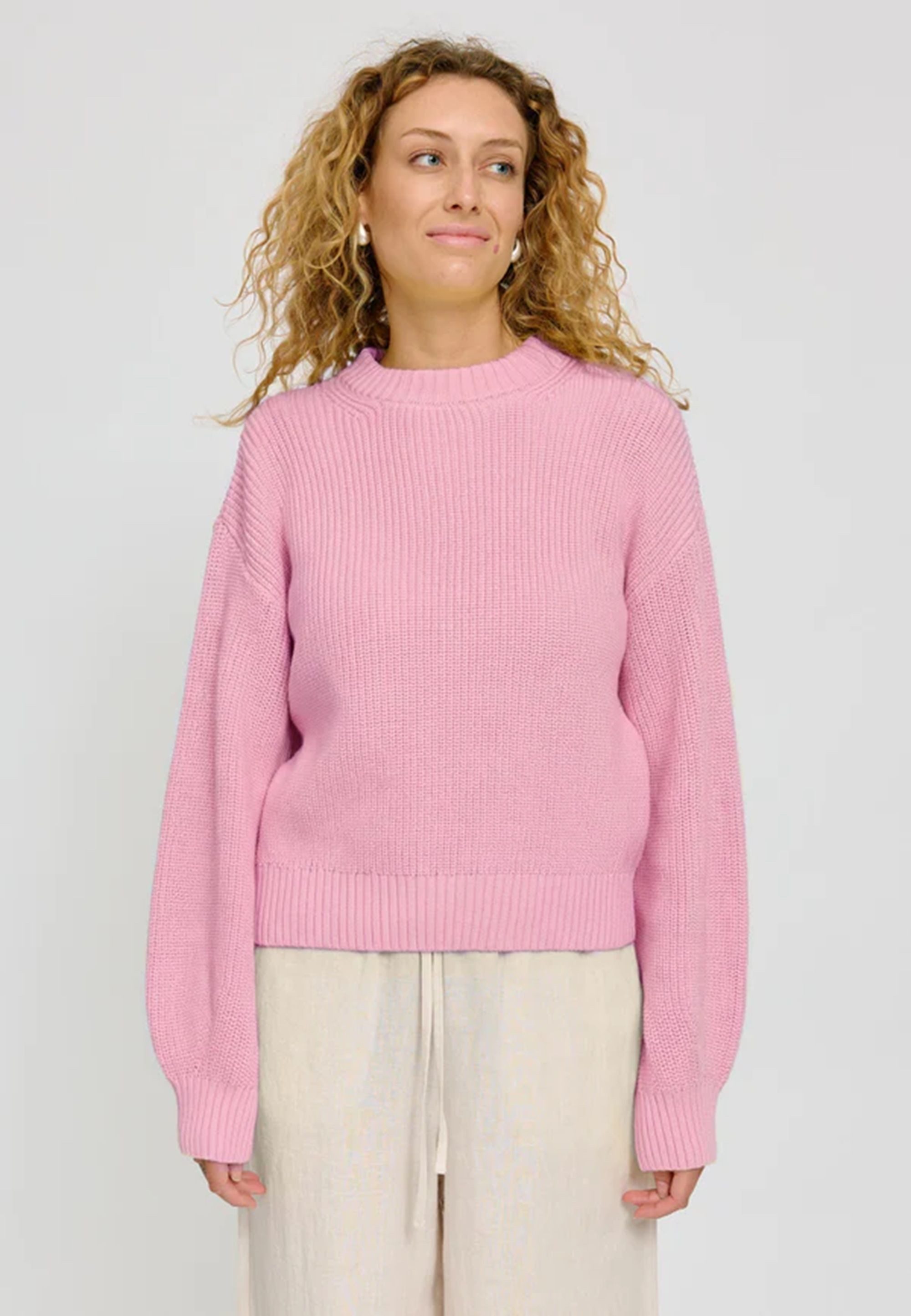 MAZINE Strickpullover Chunky Knit Crew Neck Jumper