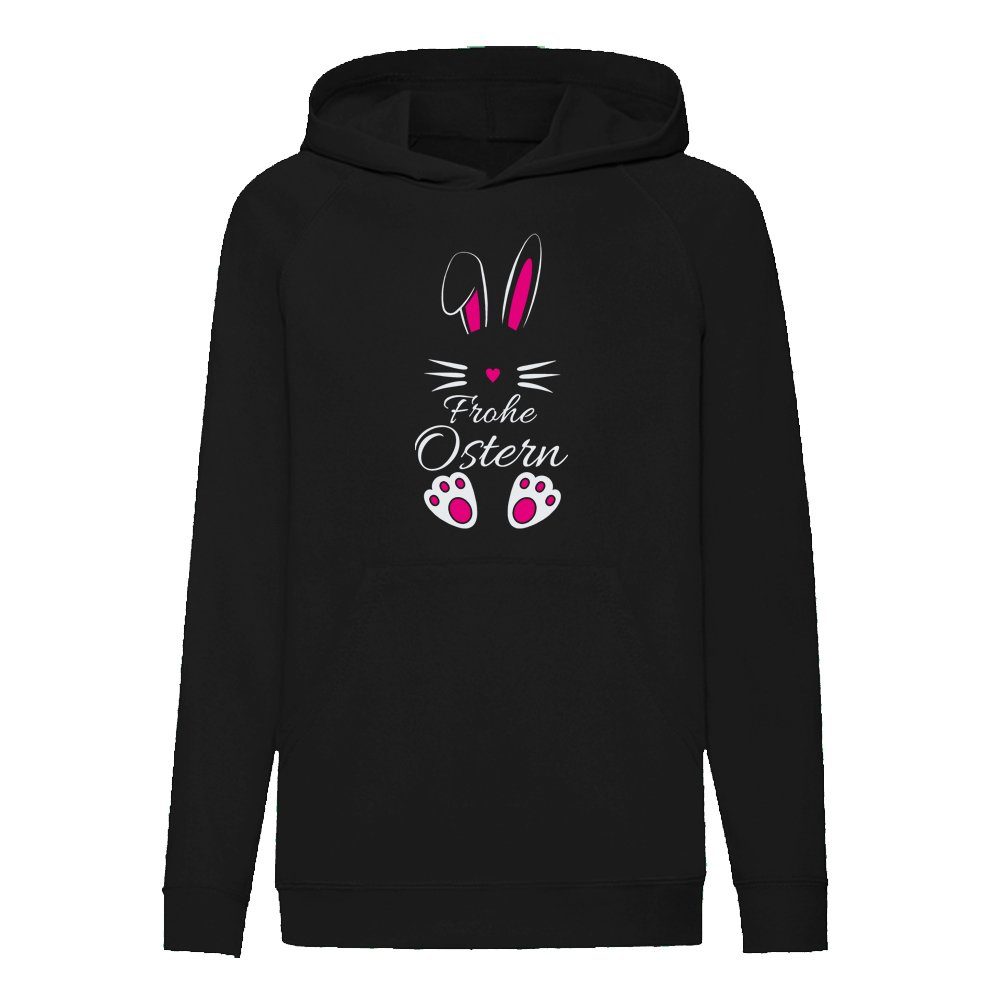 G-graphics Hoodie Frohe Ostern – Hase Kinder Hoodie / Kapuzenpullover mit süßem Motiv-Print zu Ostern