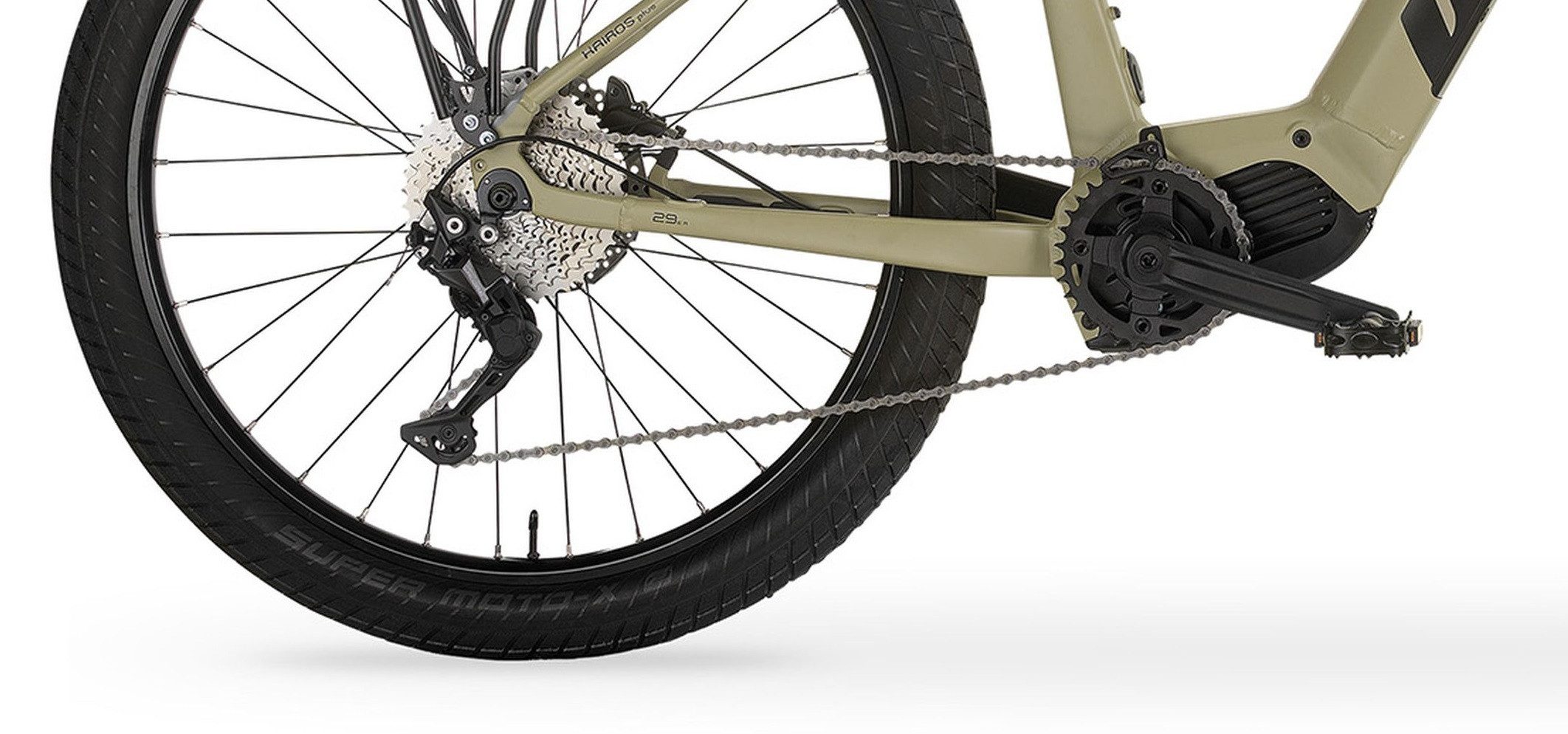 MBM E-Bike, 11 Gang Shimano, Kettenschaltung, Mittelmotor, 630 Wh, Elektro-Mountainbike KAIROS PLUS 29 Zoll, 17,5 Ah, 630 Wh