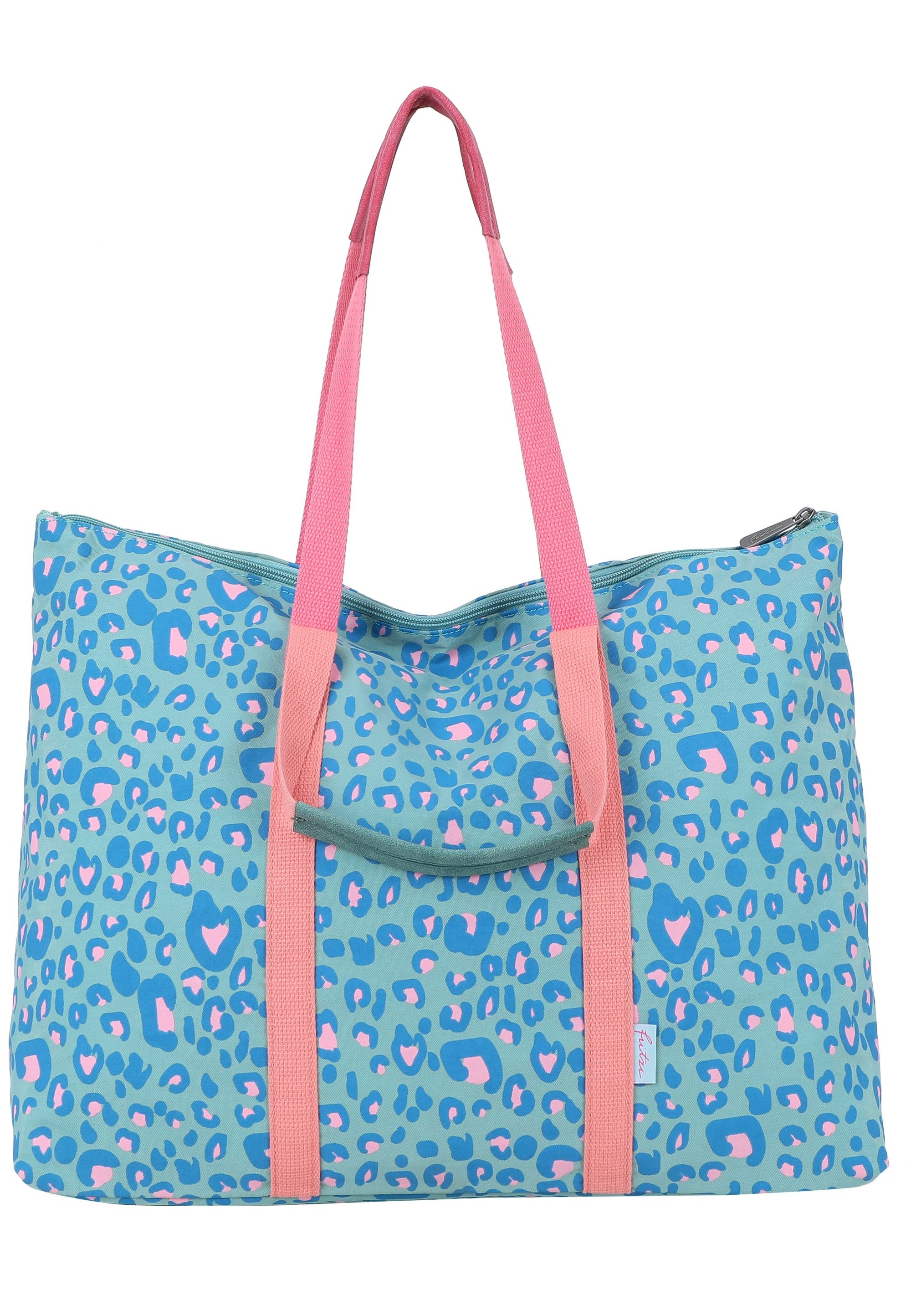 Fritzi aus Preußen Henkeltasche My Shopper Leo, mit viel Platz und praktischem Reißverschlussfach
