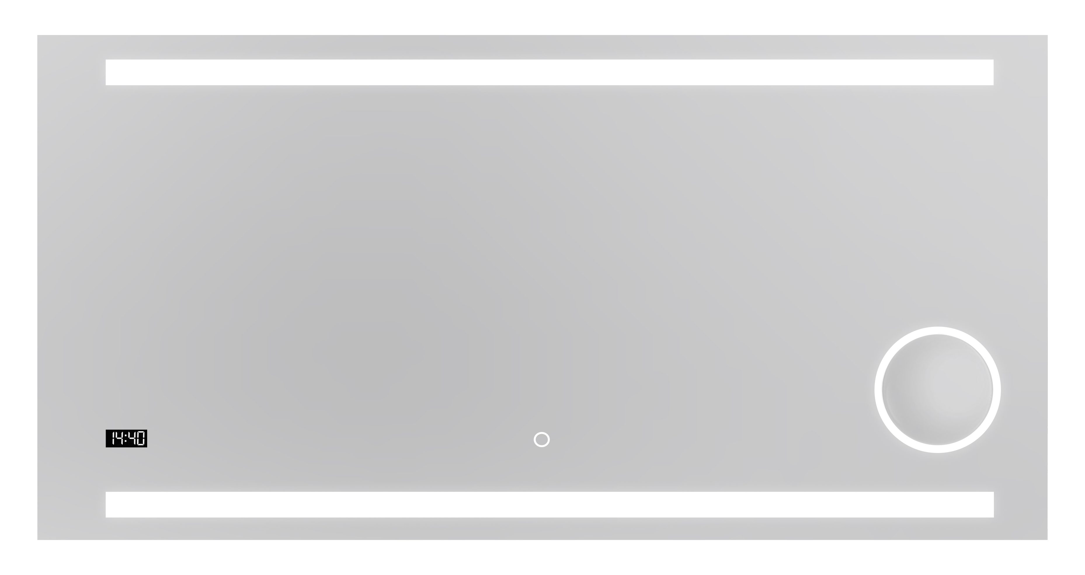 Talos LED-Lichtspiegel King, 160x60 cm, energiesparend