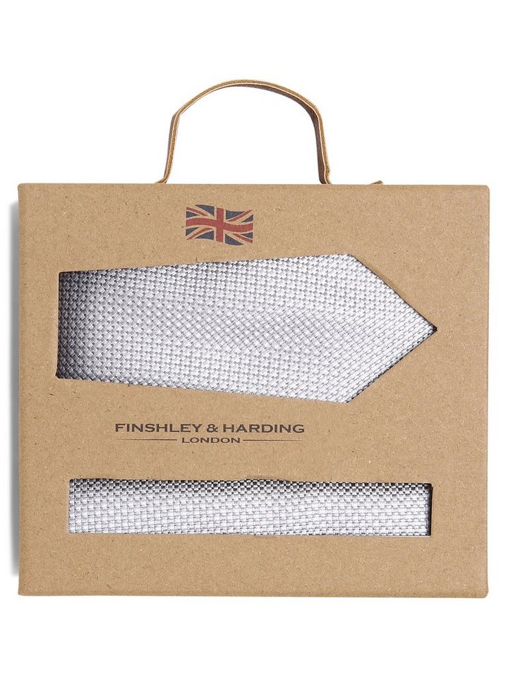 Finshley & Harding London Krawatte, Krawatte mit Einsteckschlaufe