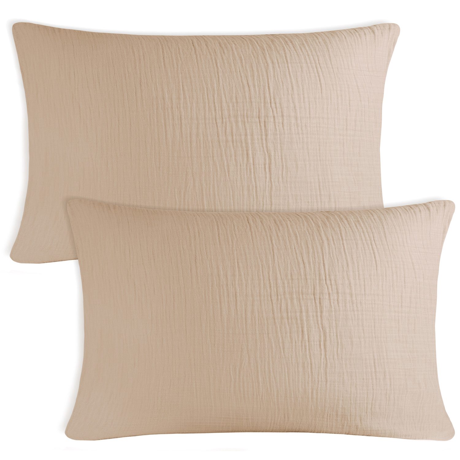 Blumtal Kissenbezug Musselin Kissenbezug - Oeko-TEX zertifiziertes Musselin günstig online kaufen