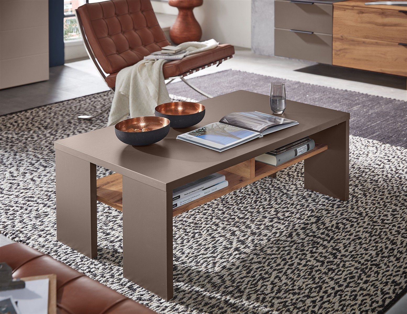 freiraum Couchtisch Kathlin, 110 x 40 x 65 cm (B/H/T)