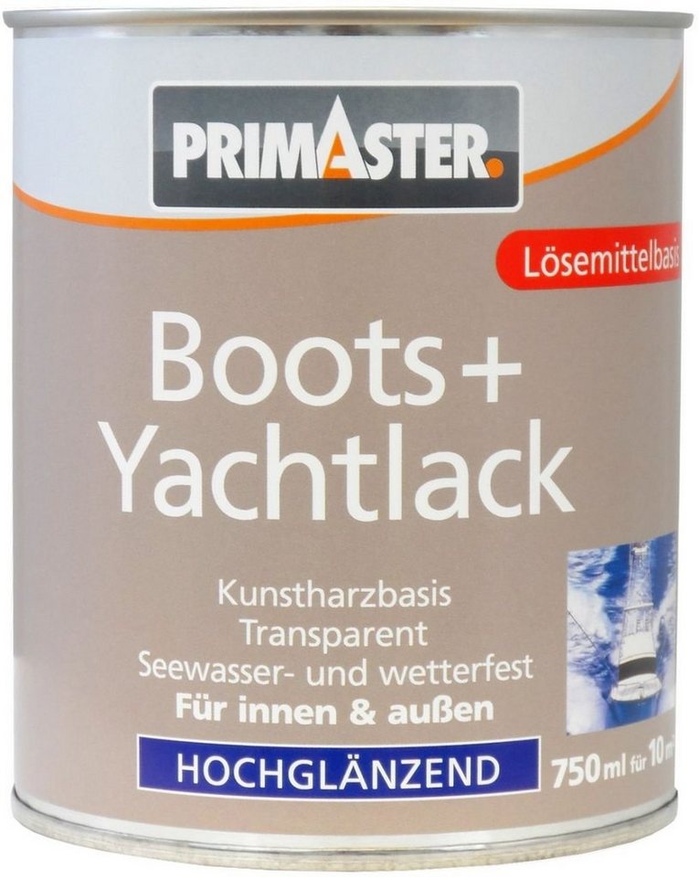 Thumbnail - Primaster Lack Primaster Boots+Yachtlack 750 ml transparent
