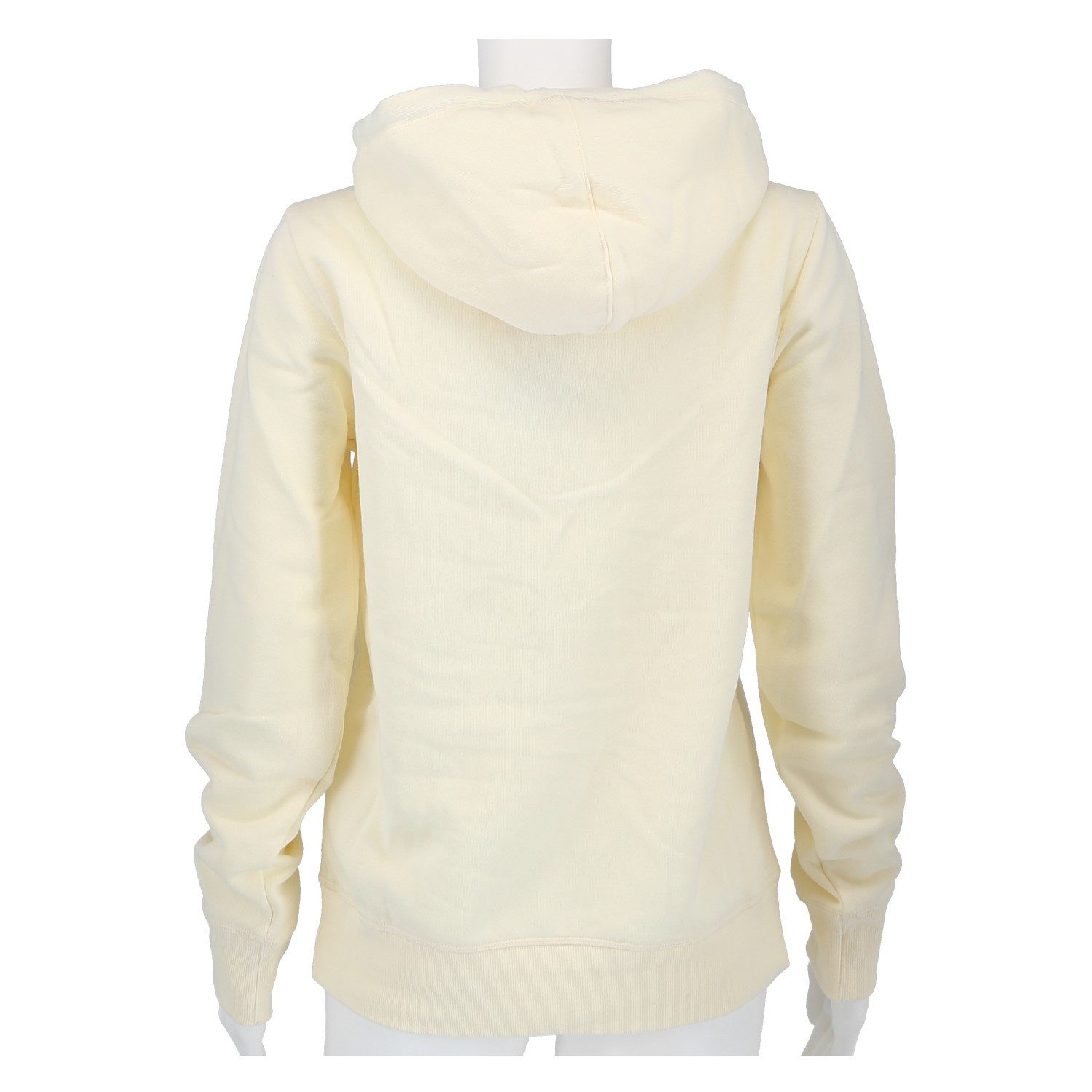 Champion Kapuzenpullover Hoodie Sweatshirt Big Logo Print (gefüttert) beige Damen