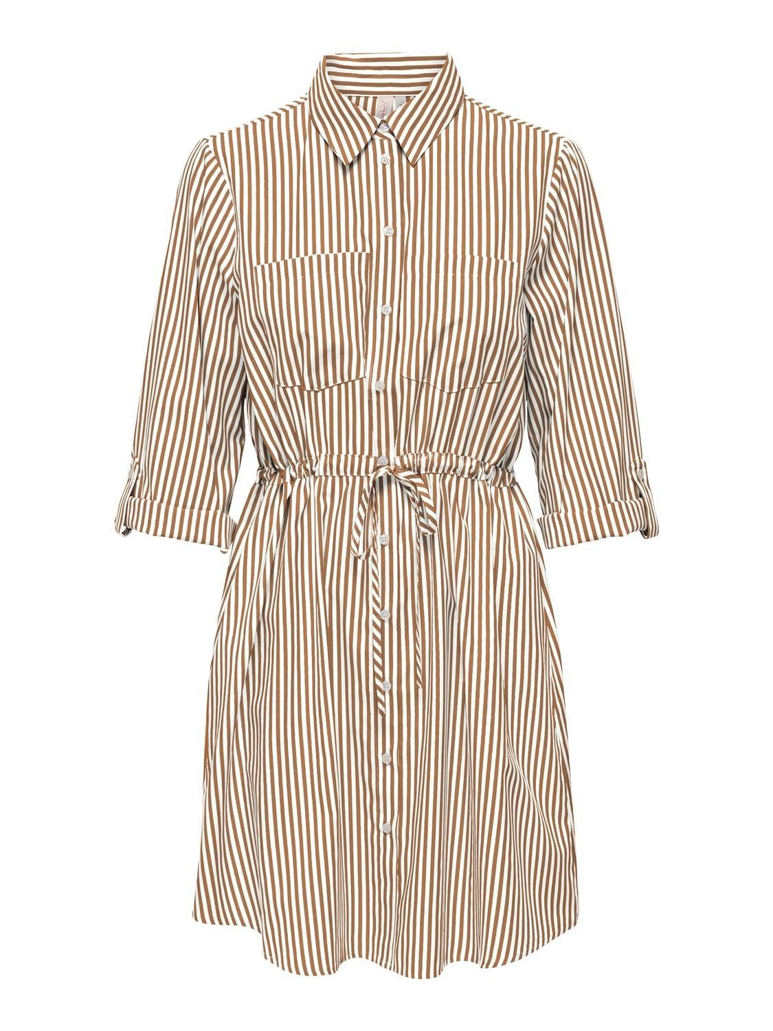 ONLY shirt dress ONLSARAH LS SHIRT DRESS WVN