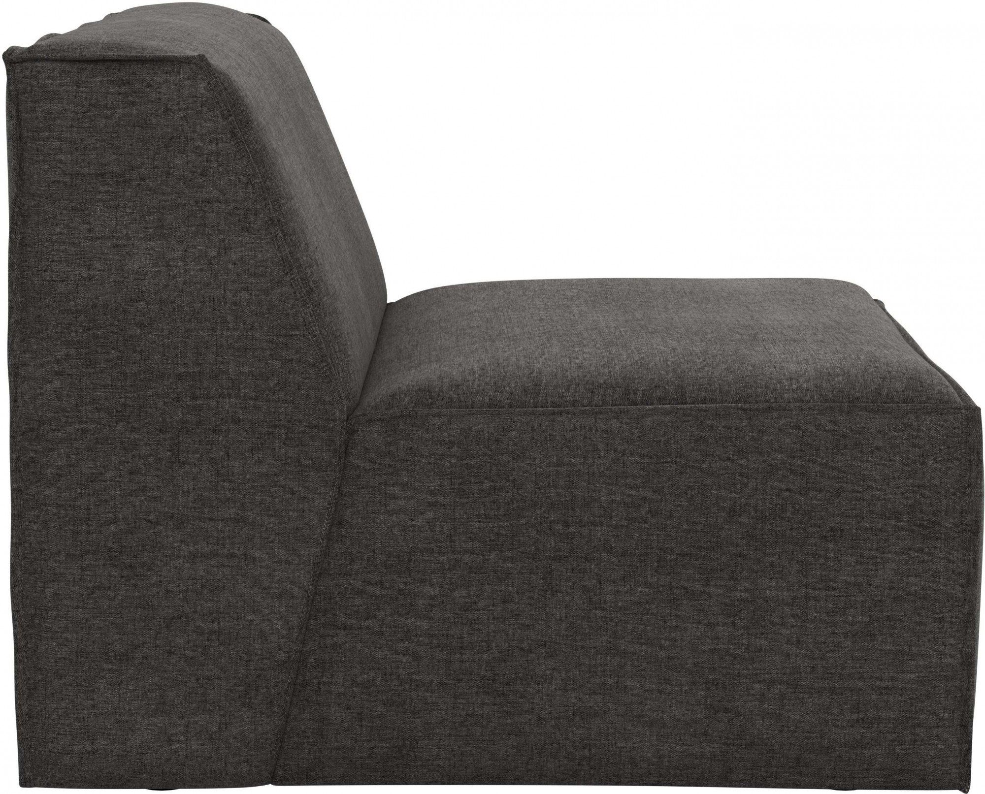 modular, große an Polsterung und Sofa-Mittelelement Komfortschaum, Modulen dark gray Norvid, Auswahl mit RAUM.ID
