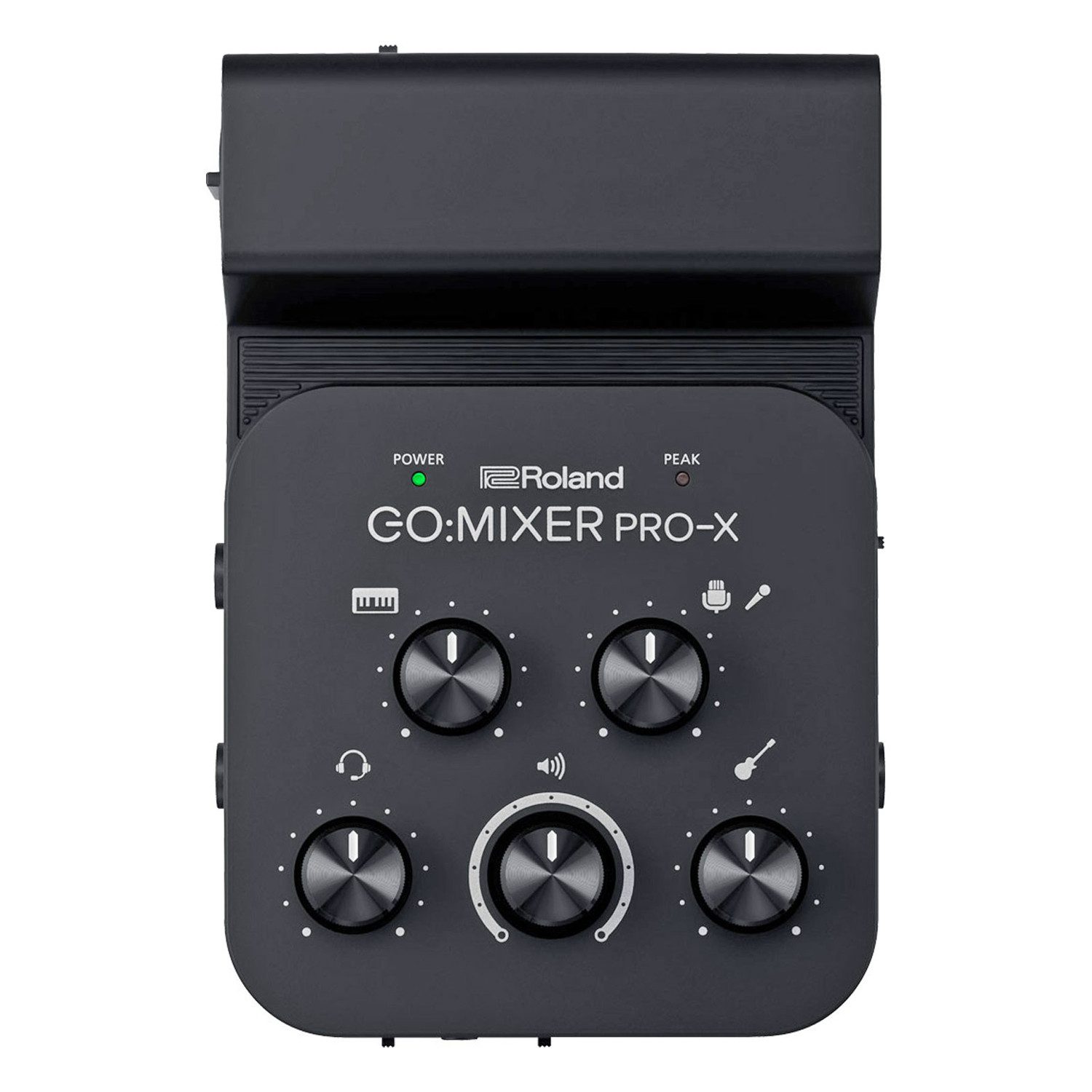 Roland Audio Roland GO:Mixer Pro-X Audio-Interface + Bonus In-Ear Kopfhörer Digitales Aufnahmegerät (Kompakter Audio-Mixer für Mobilgeräte)
