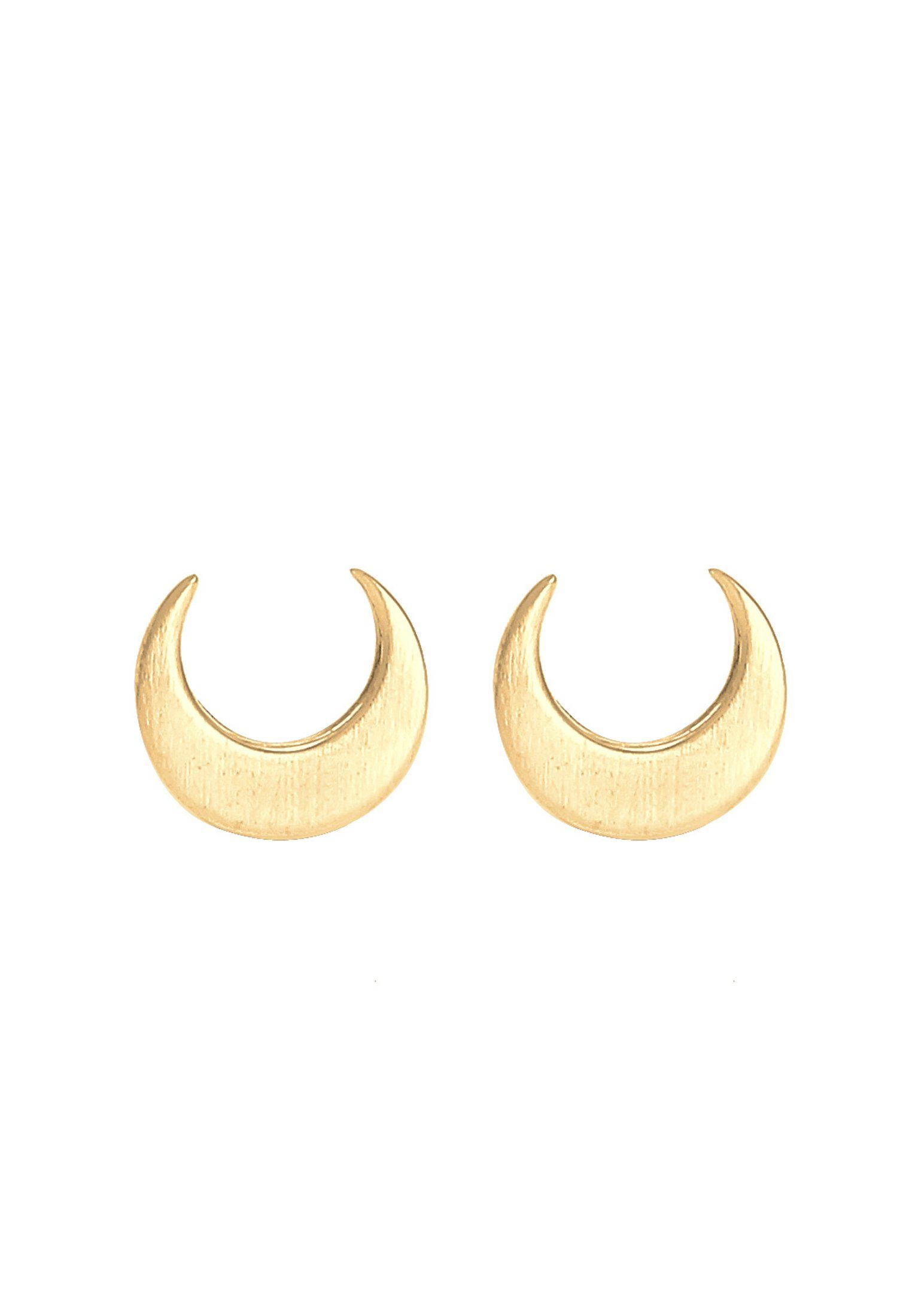Elli Paar Ohrstecker Mond Halbmond Matt günstig online kaufen