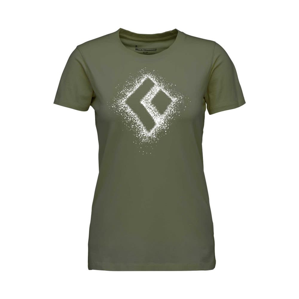 Black Diamond Kurzarmshirt Black Diamond W Chalked Up 2.0 Short-sleeve Tee
