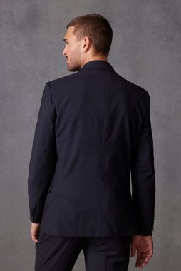 Next Baukastensakko Strukturierter Anzug aus Wolle, Slim Fit: Sakko (1-tlg)