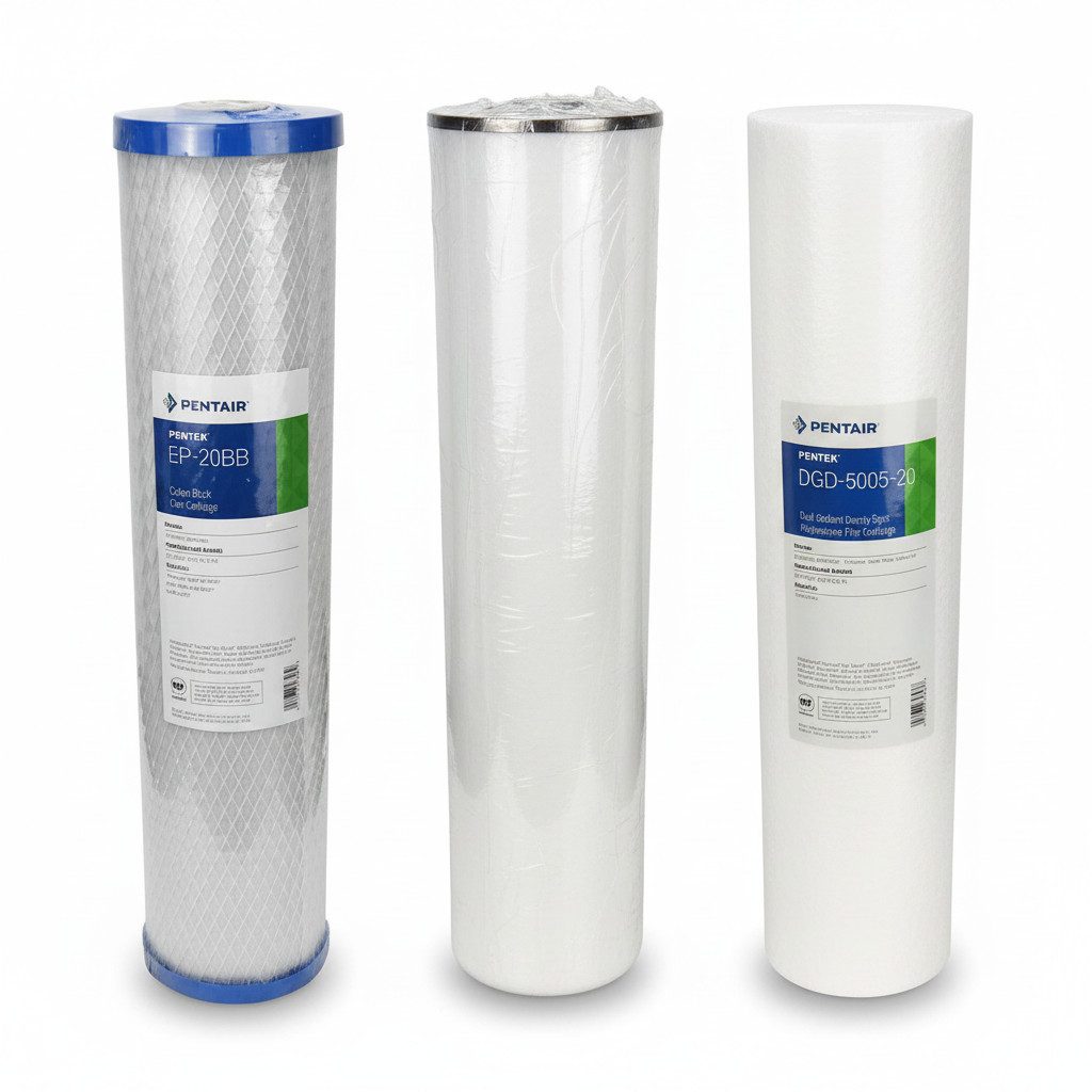 Pentair Filtereinsatz, set Big Blue Eisenfilter 3-teilig 20" BB