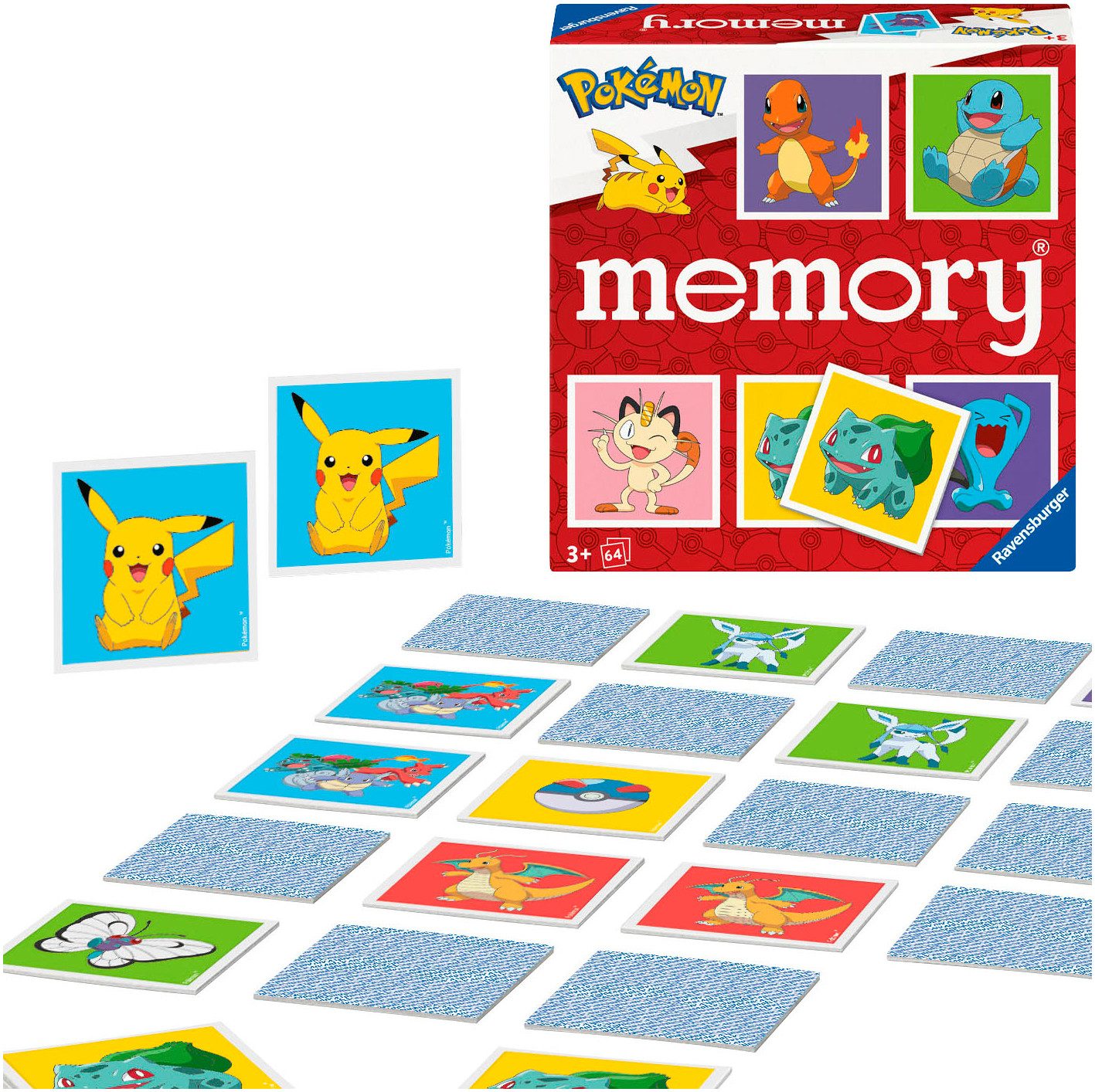 Ravensburger Spiel memory® Pokémon, Gesellschaftsspiel, Made in Europe