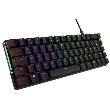 Asus ROG Falchion Ace BLK RGB Gaming-Tastatur (schwarz, Deutsches Layout, 65% Formfaktor Touch-Panel)