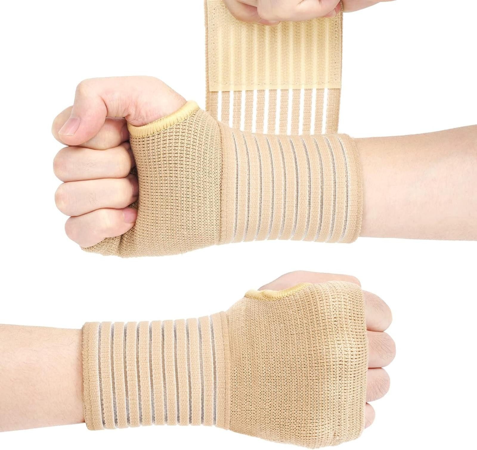 FELIXLEO Handgelenkbandage Handgelenkstütze 4 Stück Handgelenkbandage (1-tlg)