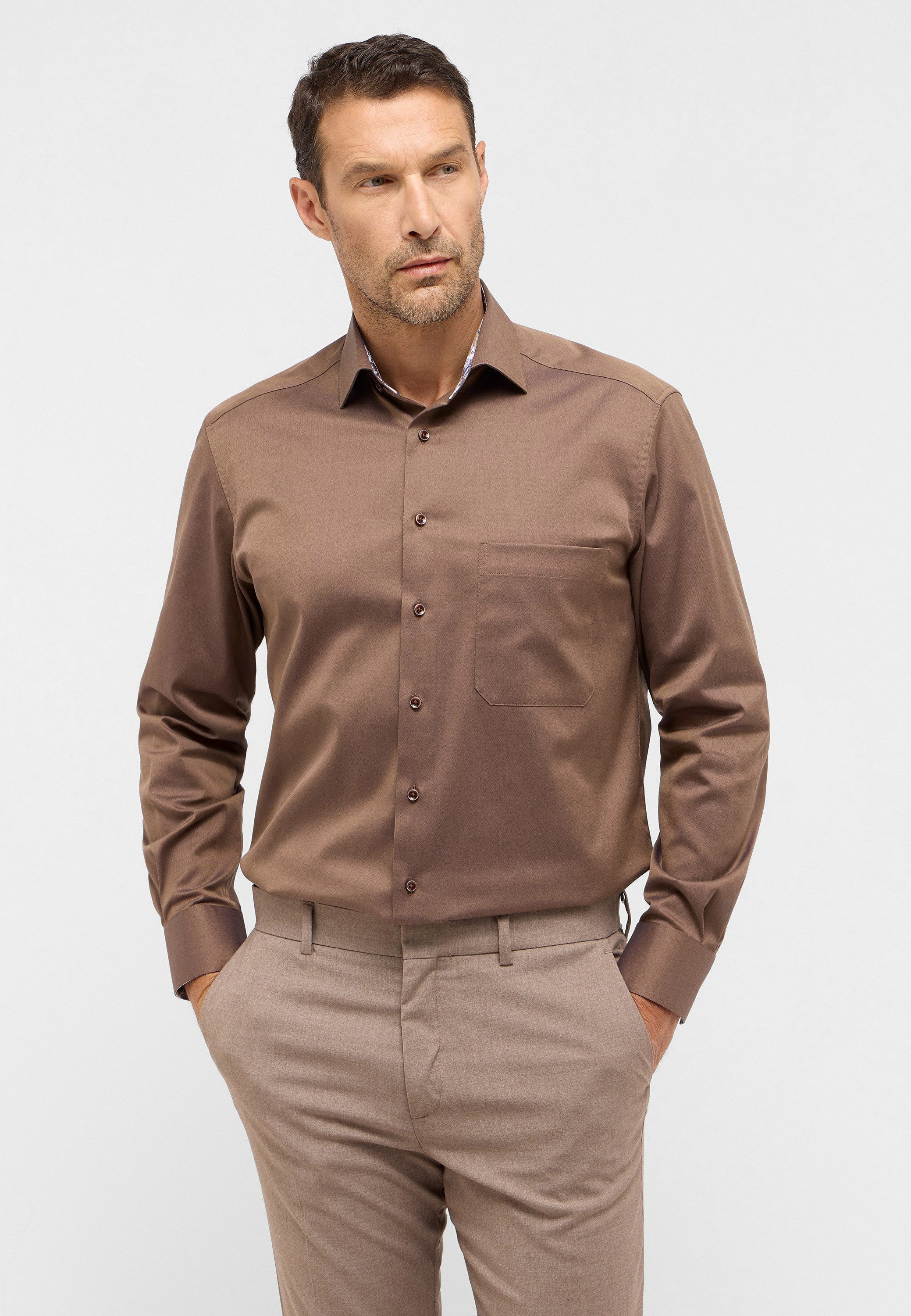 Eterna Langarmhemd COMFORT FIT NON IRON günstig online kaufen