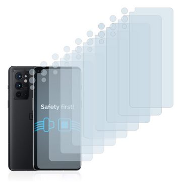 Savvies Schutzfolie für OnePlus 9RT 5G (Display+Kamera), Displayschutzfolie, 18 Stück, Folie klar