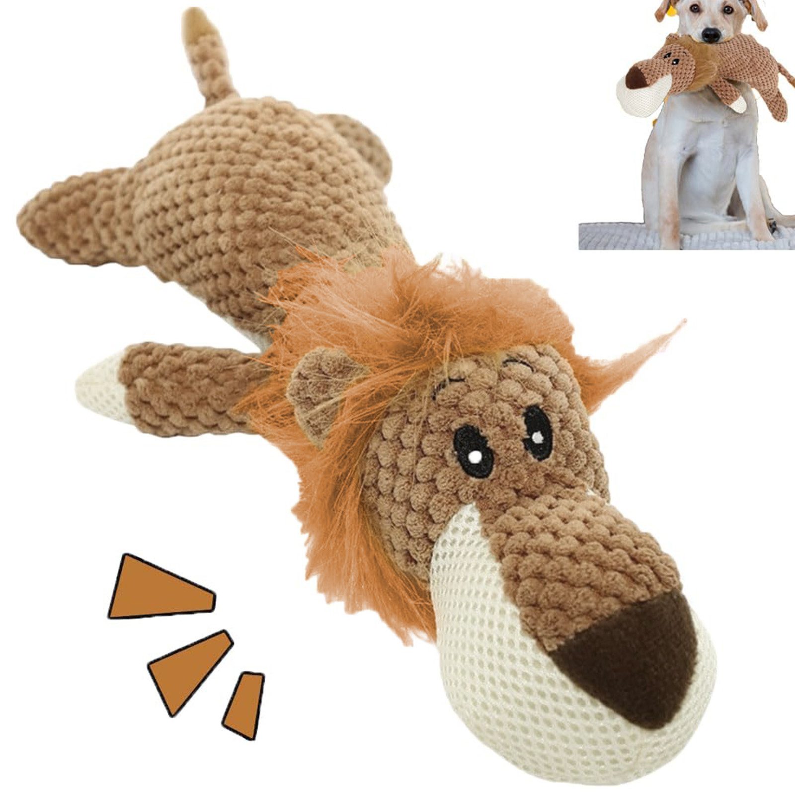 MODFU Tierkuscheltier Hundespielzeug Kauspielzeug für Hunde, günstig online kaufen