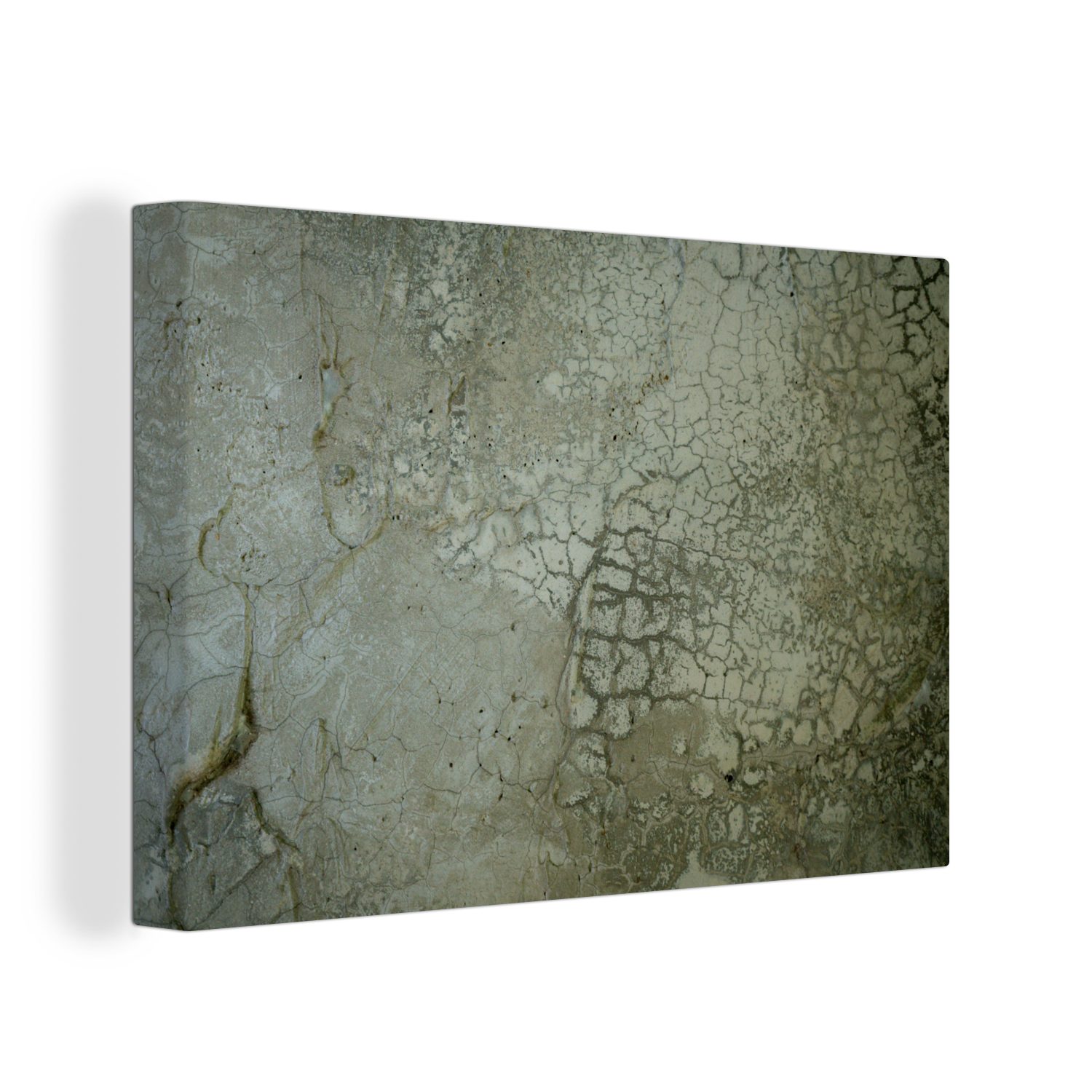 OneMillionCanvasses® Leinwandbild Wand - Grün - Erde, Fotodruck (1 St), Lei günstig online kaufen