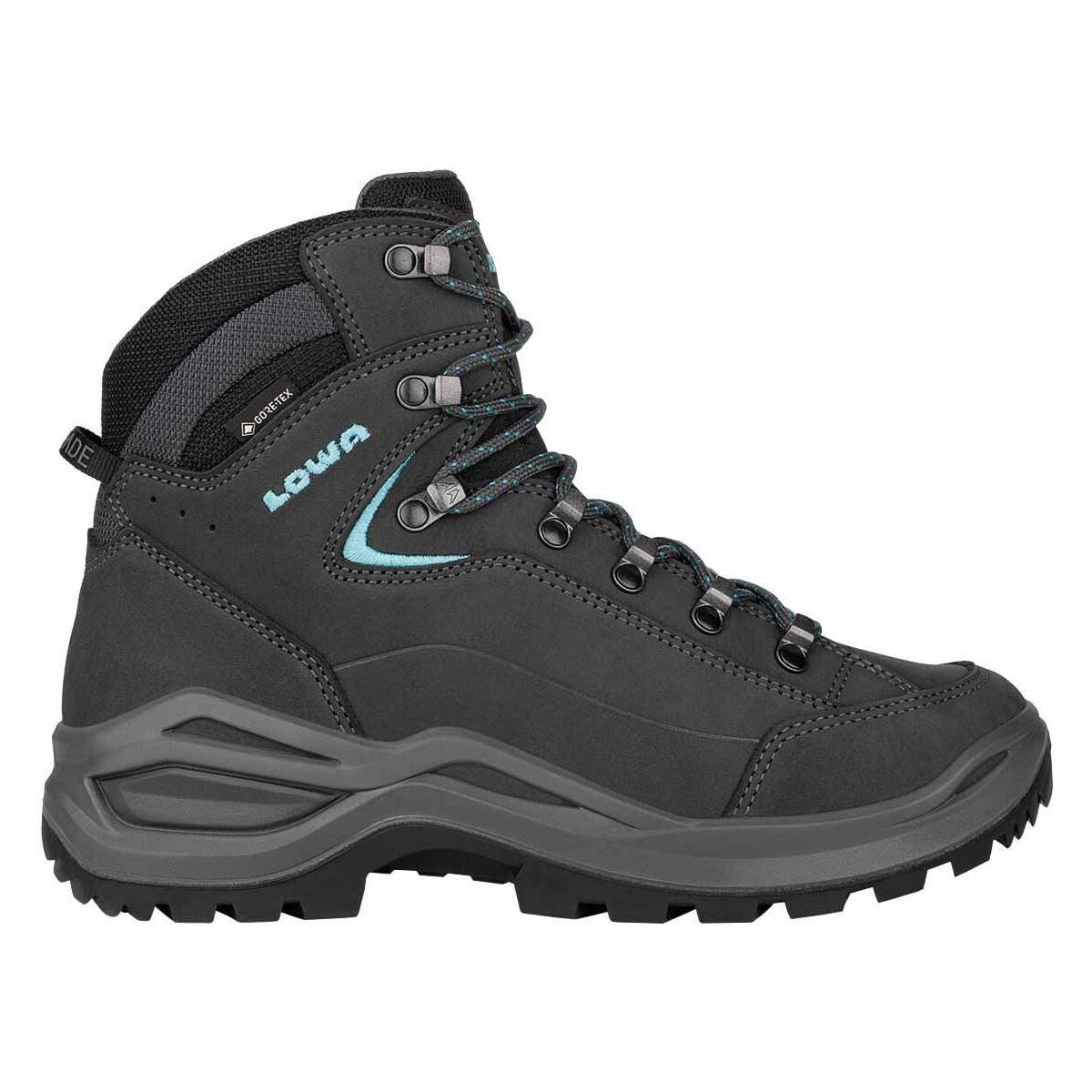 Lowa Renegade EVO GTX Mid Ws W Hikingschuh Vielseitiger Damen-Wanderschuh mit GORE-TEX®, ideal für