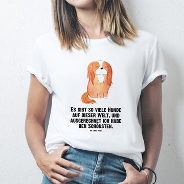 Mr. & Mrs. Panda T-Shirt Cavalier King Charles Spaniel - Weiß - Geschenk, Hundemama, T-Shirt m (1-tlg)