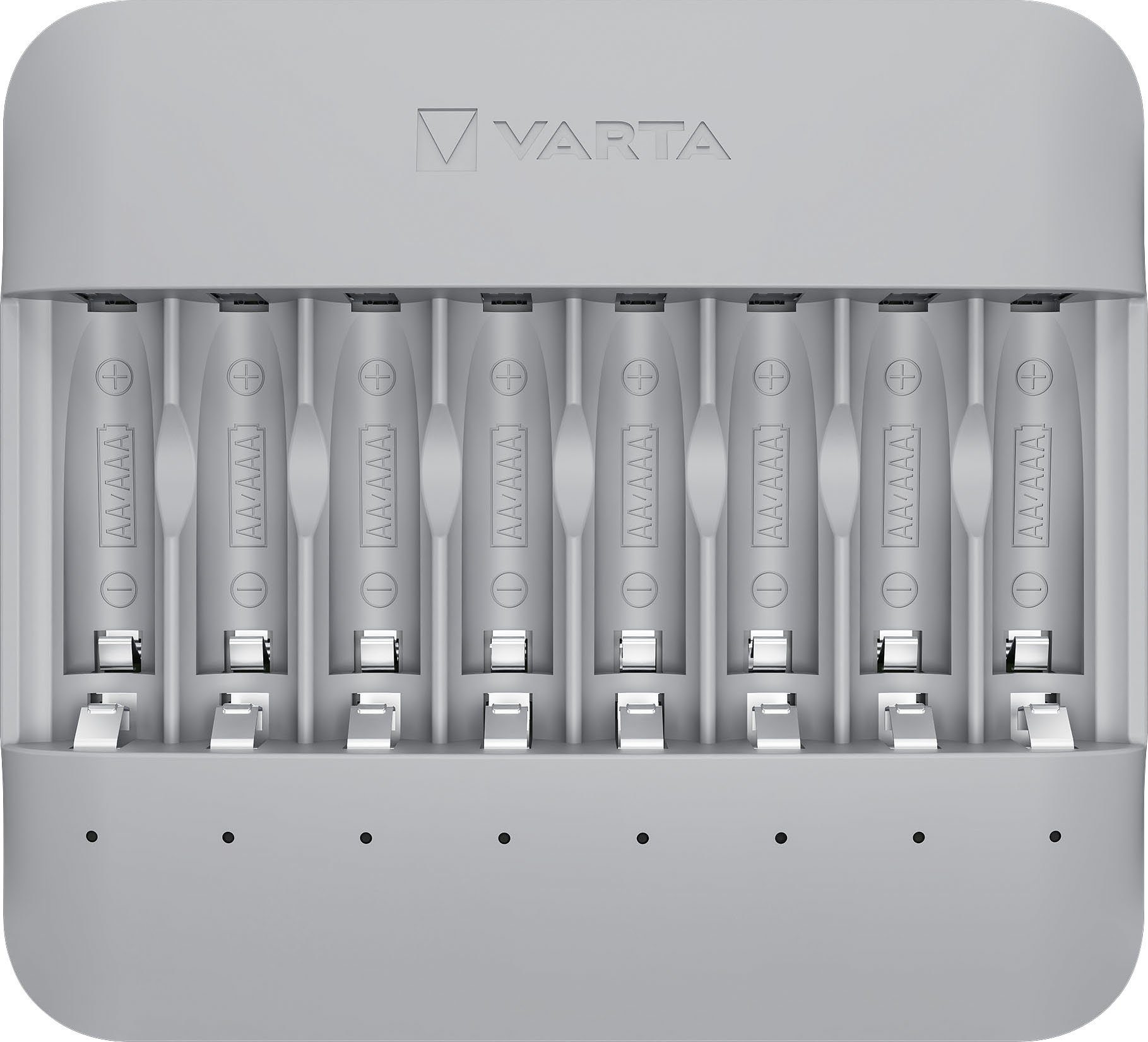 Ladeergebnisse Batterie-Ladegerät VARTA beste (2000 Charger Einzelschachtladung und mA), höchste Eco Recycled Flexibilität für Multi
