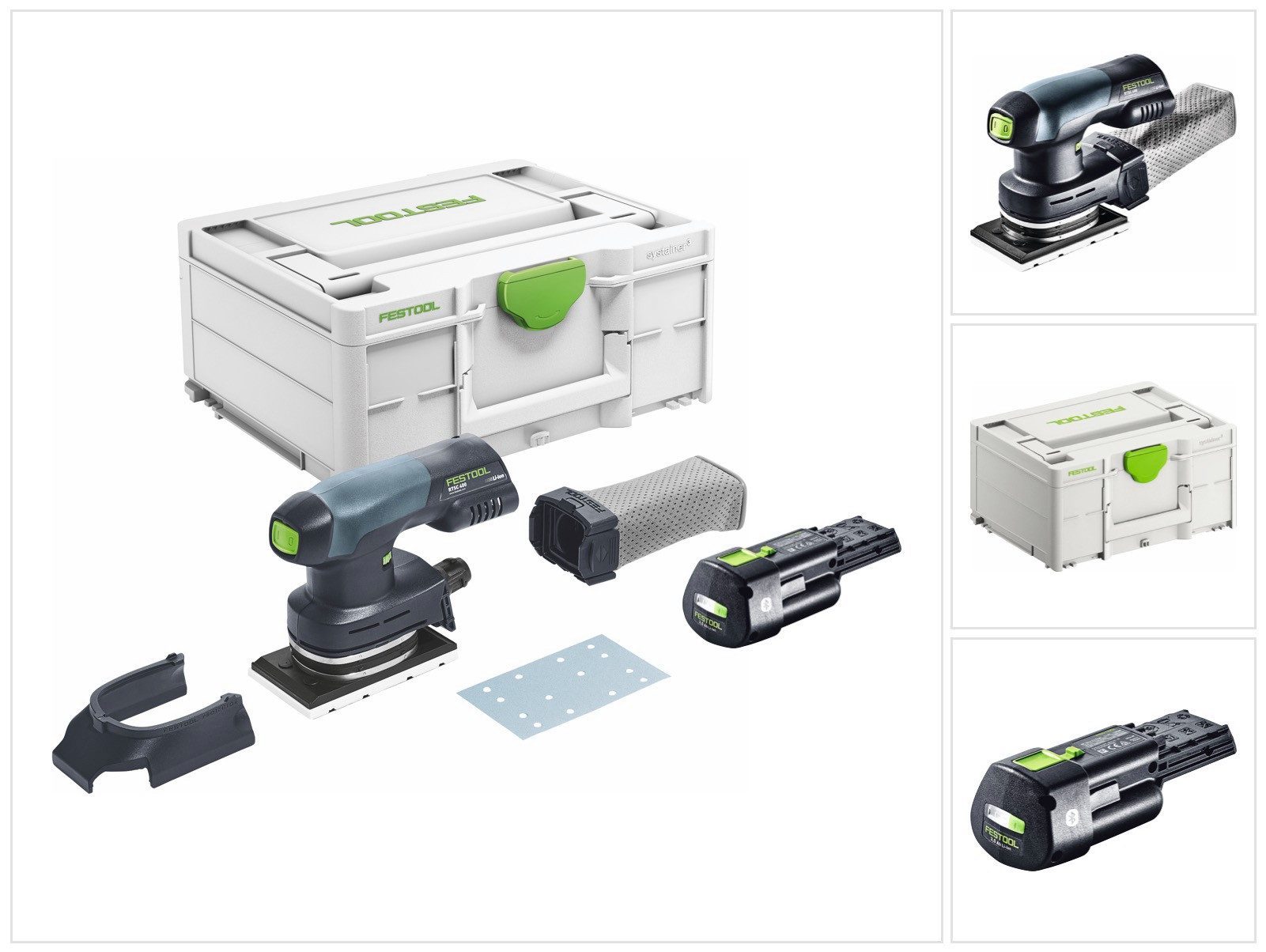 FESTOOL Bandschleifer RTSC 400-Basic Akku Rutscher 18 V 80 x 130 mm Brushless + 1x Akku 3,0